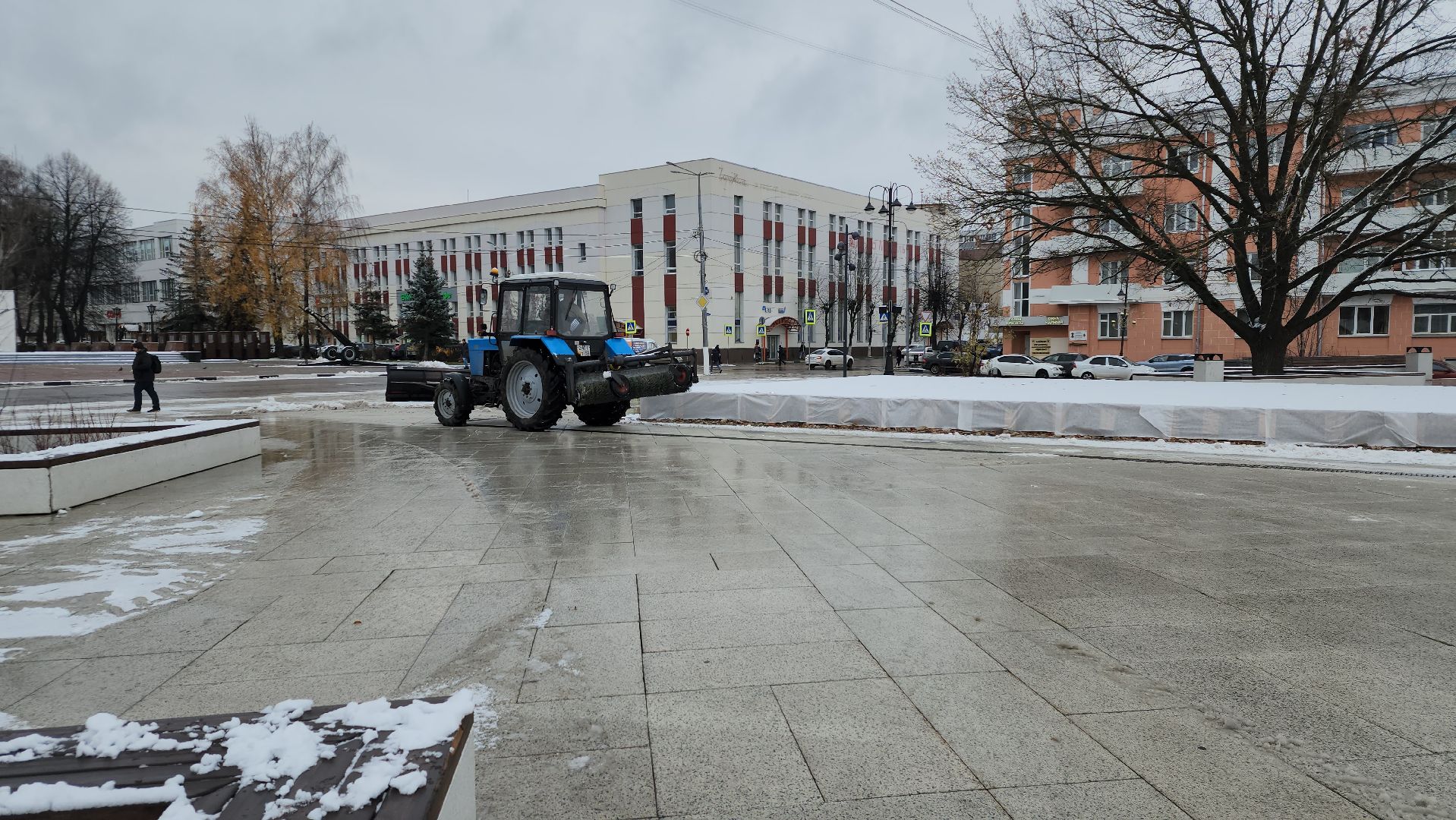 уборка снега, циклон, коммунальные службы, Ногинск, Богородский городской округ,