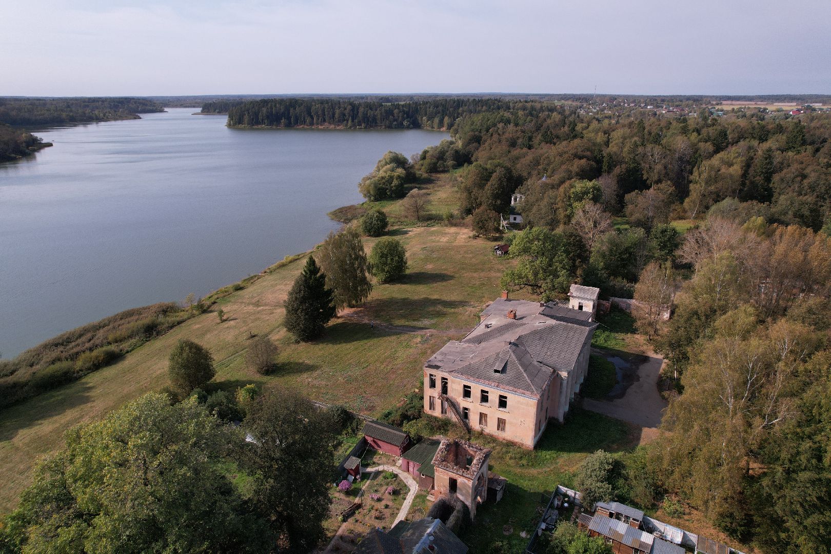 видео с коптера, культура, руза,