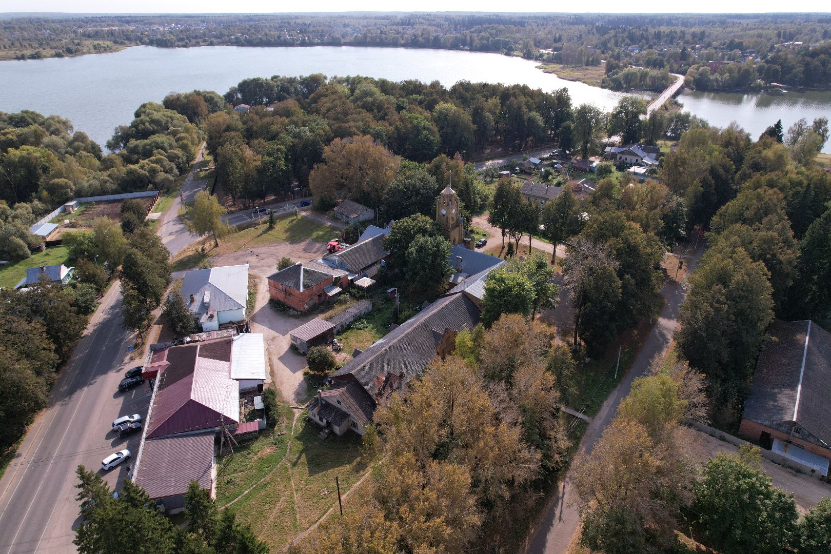 видео с коптера, культура, руза,