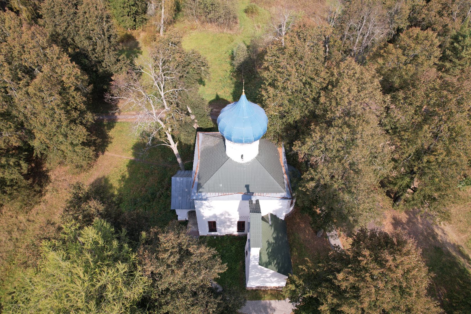 видео с коптера, культура, руза,