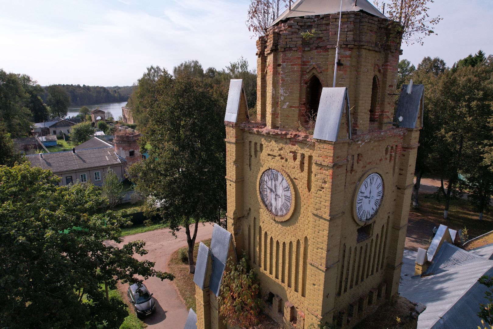 видео с коптера, культура, руза,