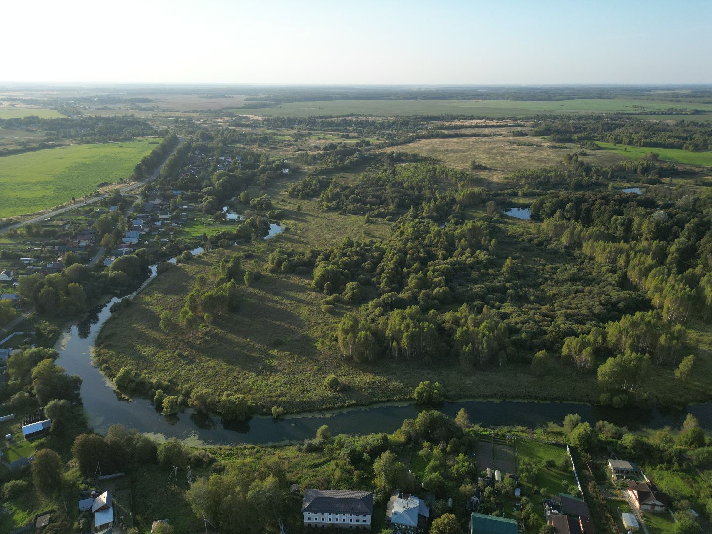 видео с коптера, музей, ярополец, культура,