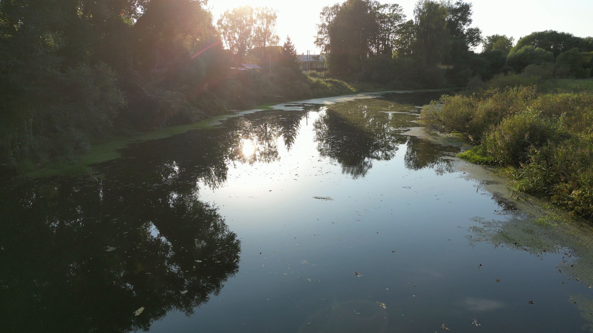 видео с коптера, музей, ярополец, культура,