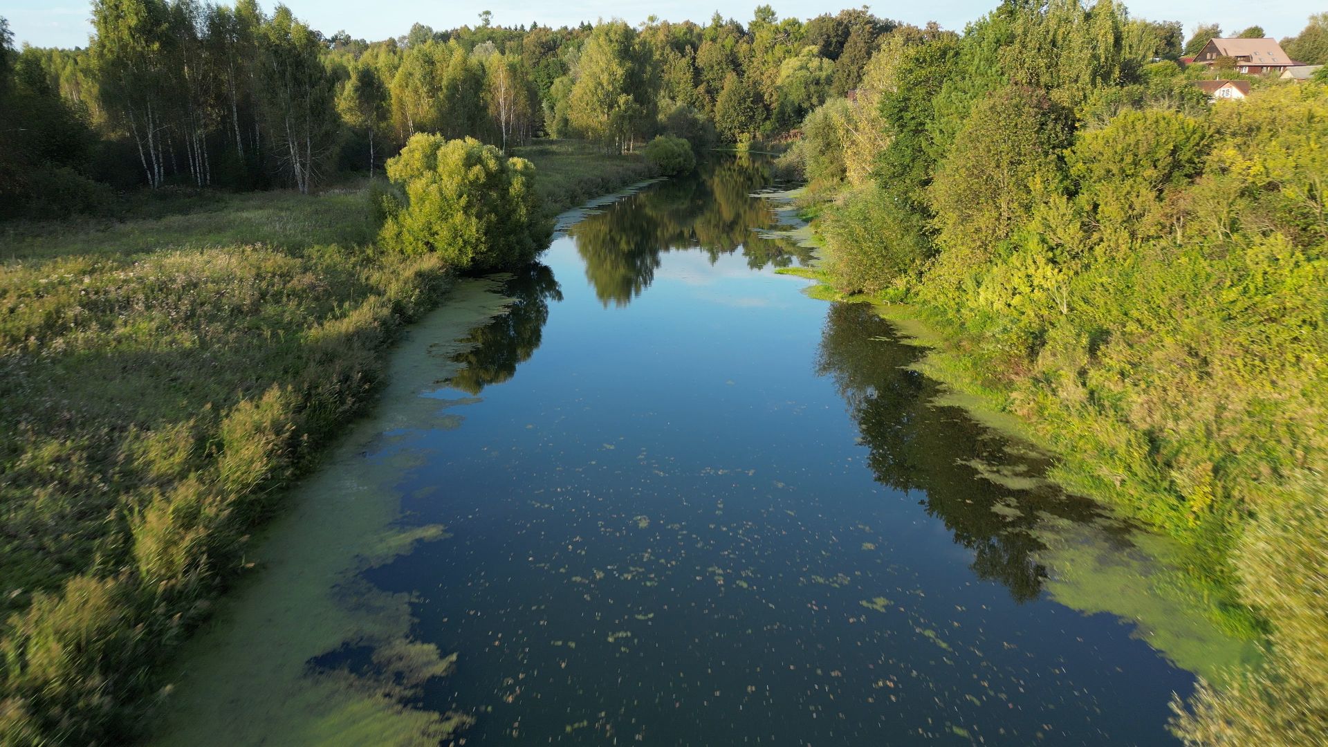 видео с коптера, музей, ярополец, культура,