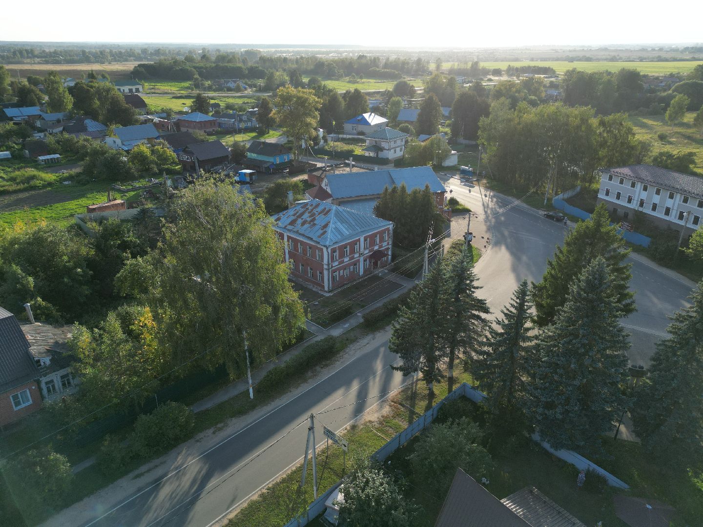 видео с коптера, музей, ярополец, культура,