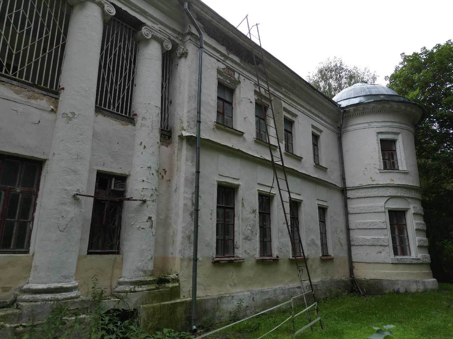 видео с коптера, подольск, культура,