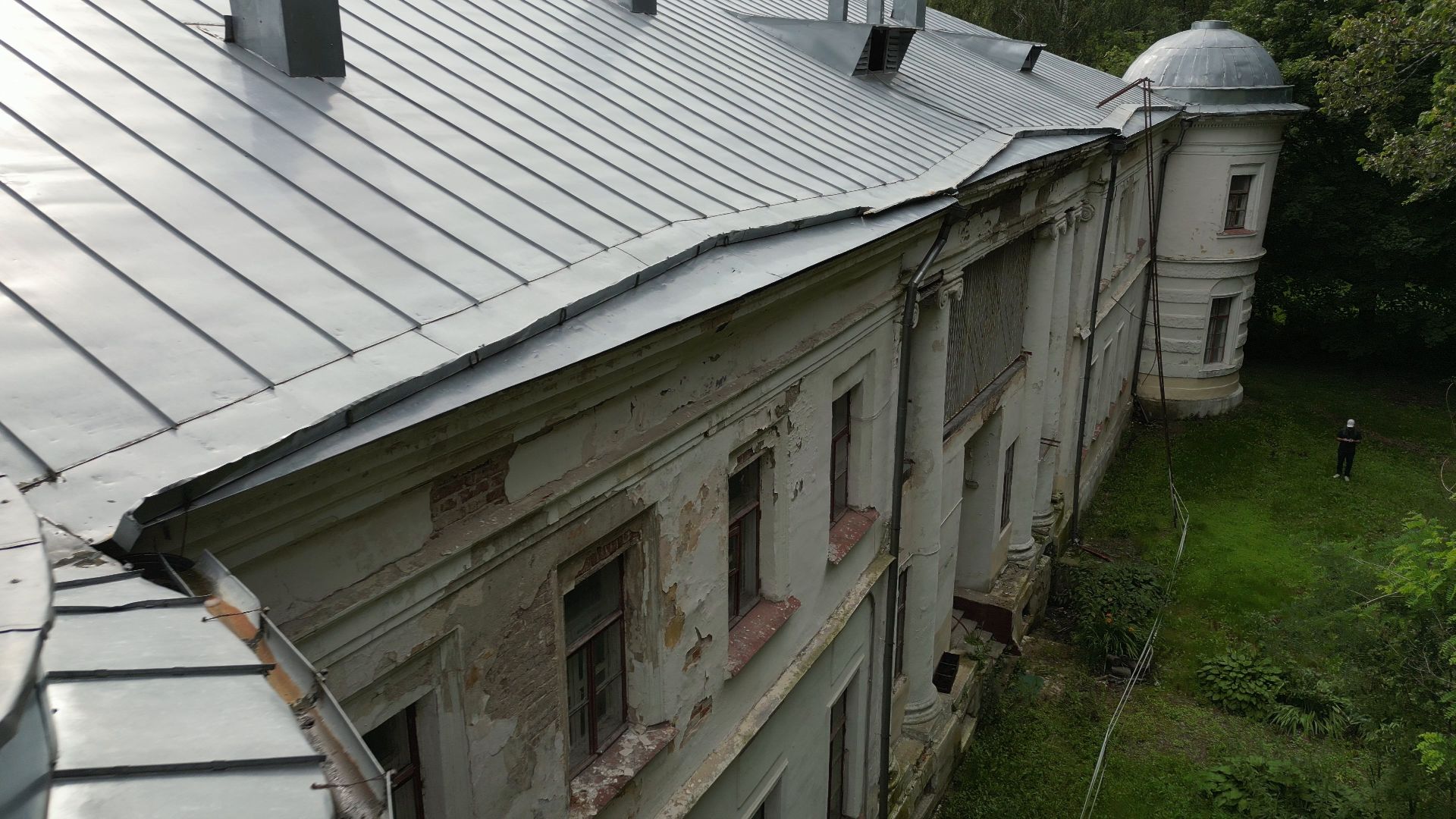 видео с коптера, подольск, культура,