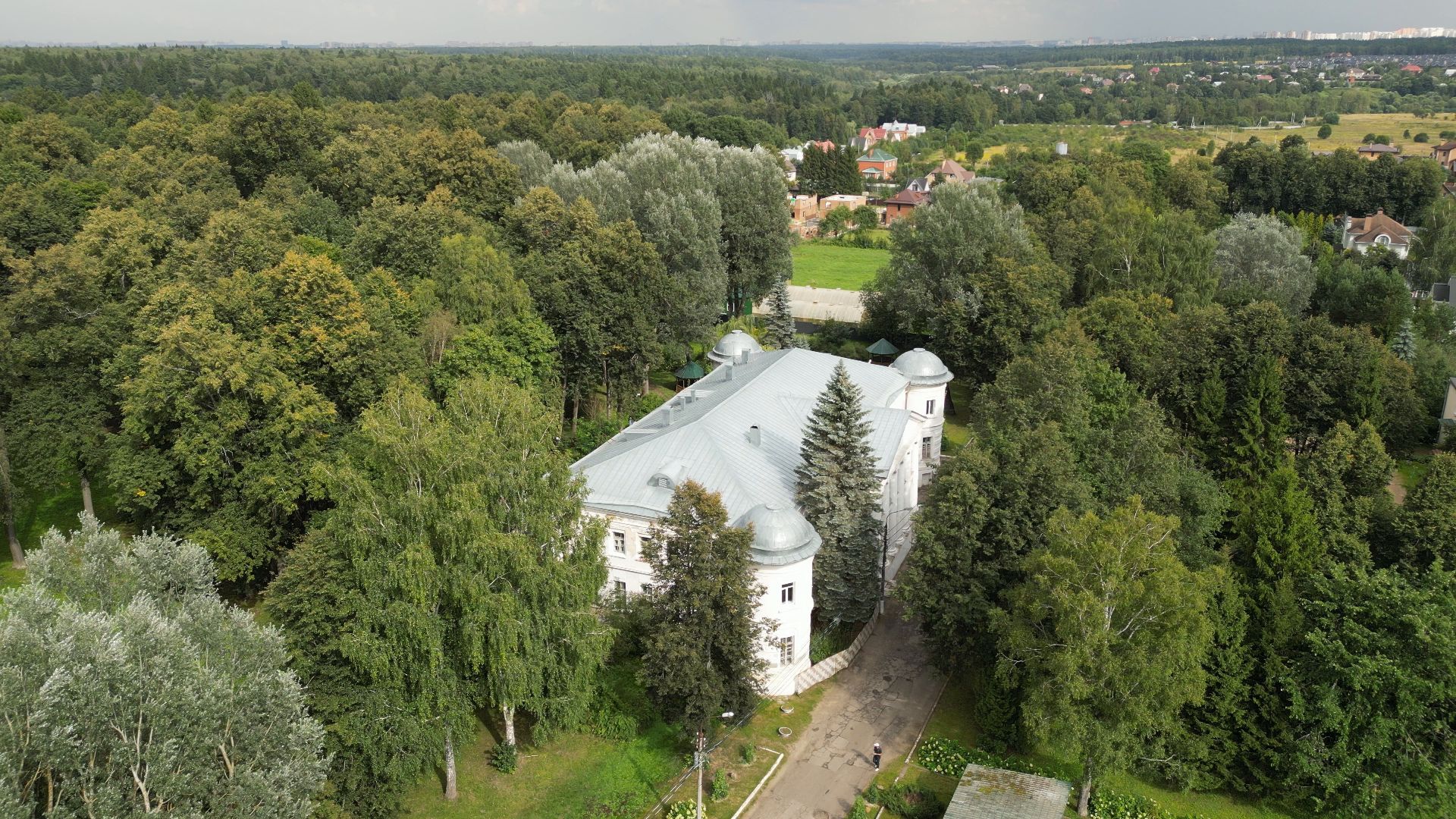 видео с коптера, подольск, культура,
