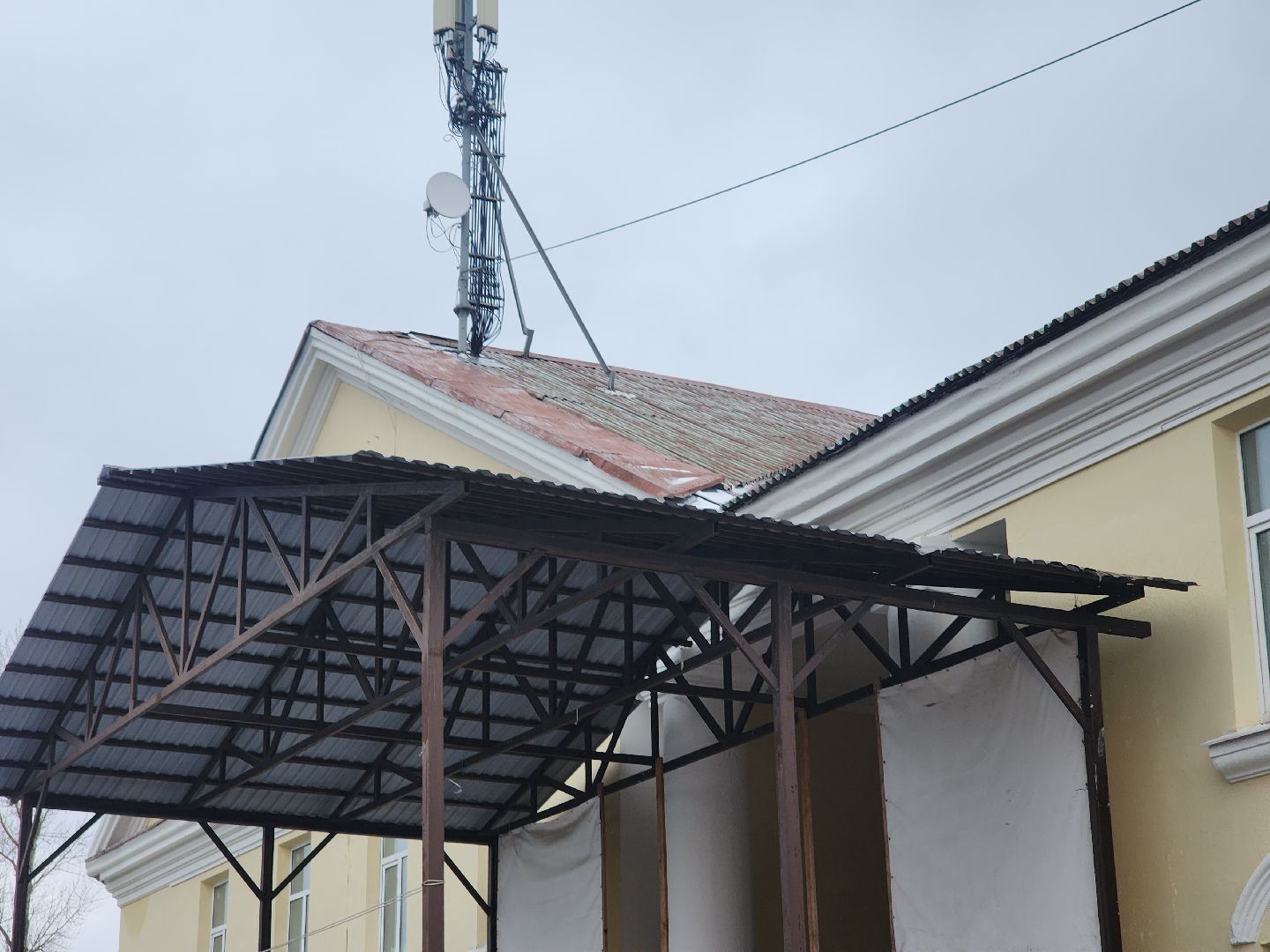 Руза, рузский городской округ, московская область, Подмосковье, Дорохово, Ремонт крыши, Культура, вертикалки,