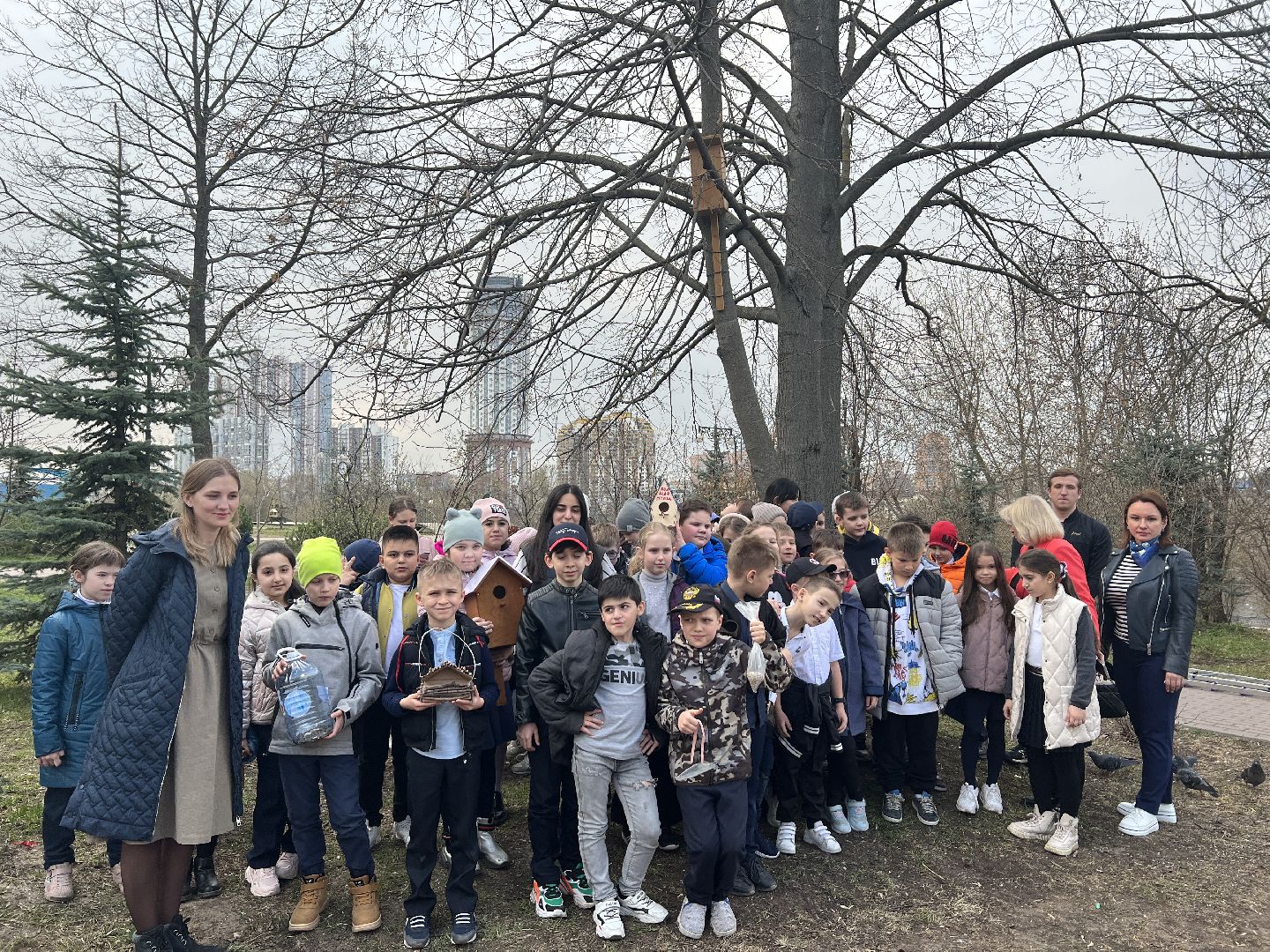 Химки, Эко-Берег, экология, скворечник