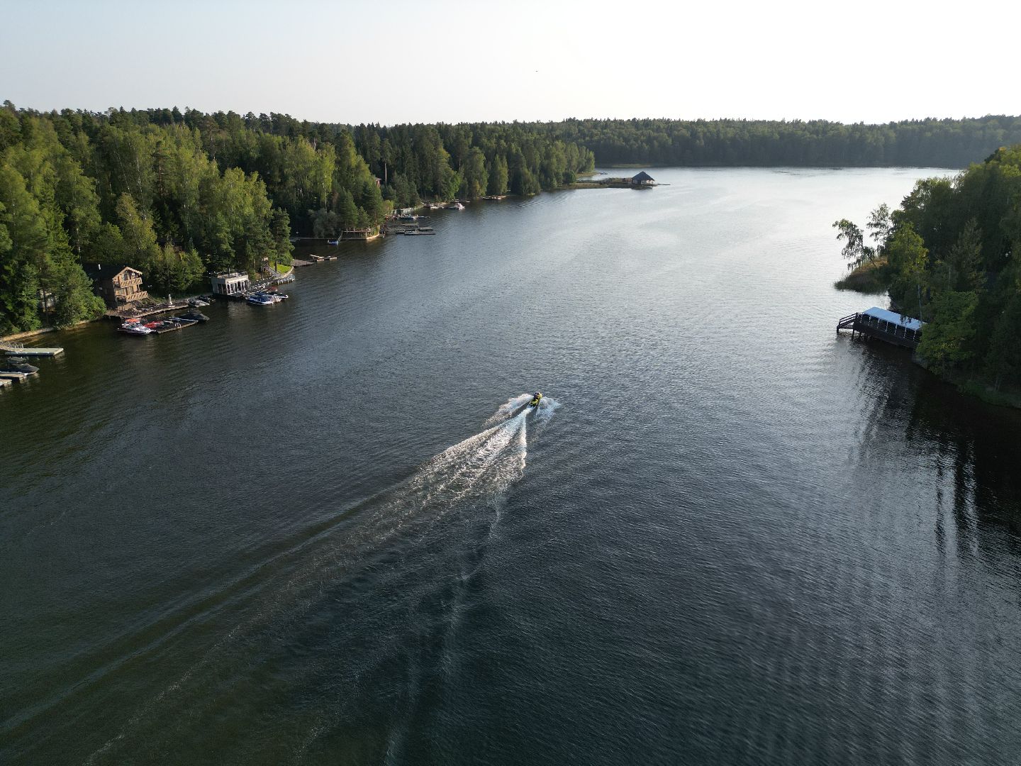 видео с коптера, отель, туризм, солнечногорск,