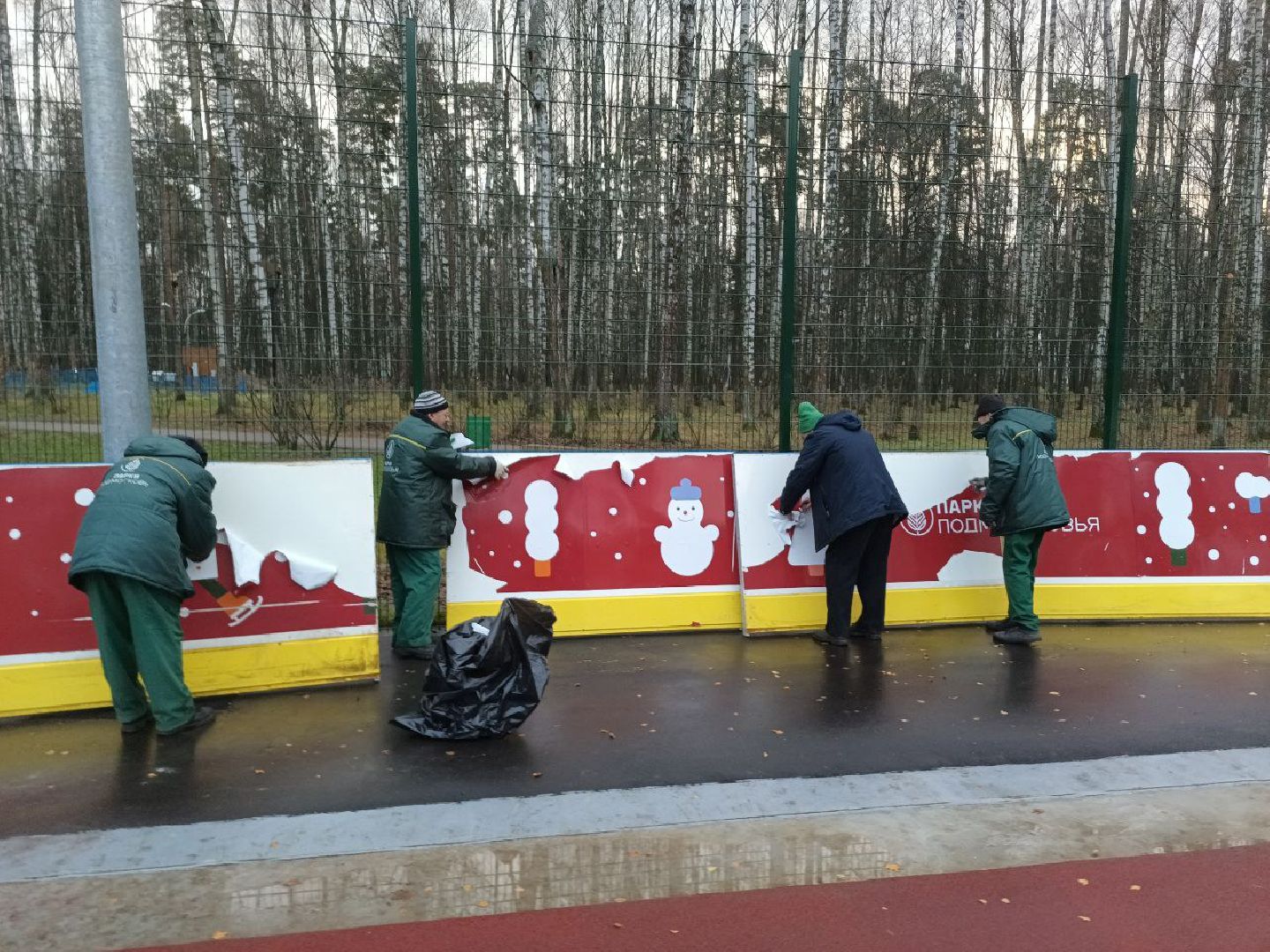 каток, реконструкция, Центральный парк, Ногинск, Богородский городской округ, вертикалки