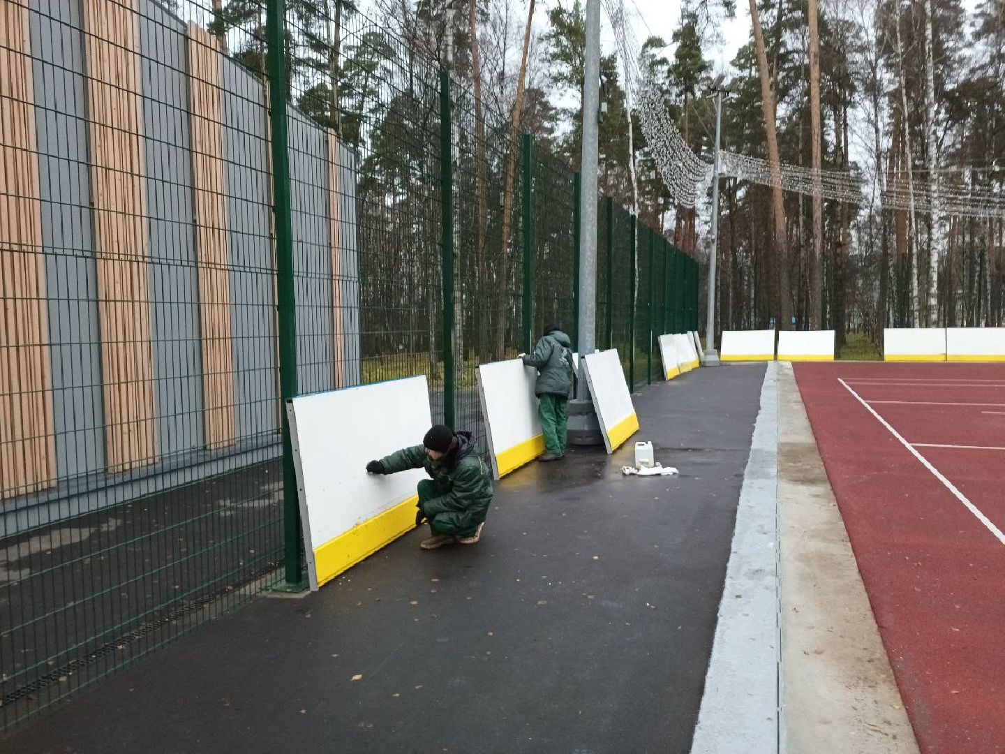 каток, реконструкция, Центральный парк, Ногинск, Богородский городской округ, вертикалки