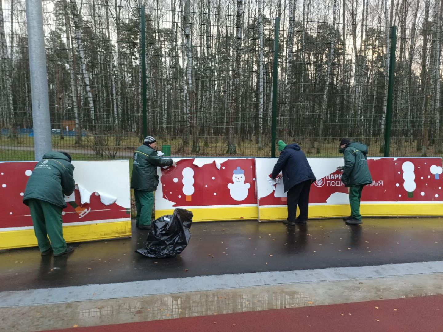 каток, реконструкция, Центральный парк, Ногинск, Богородский городской округ, вертикалки