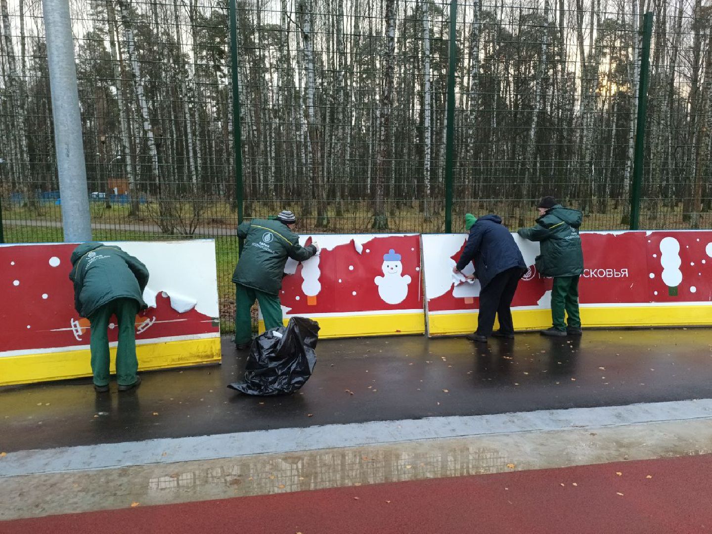 каток, реконструкция, Центральный парк, Ногинск, Богородский городской округ, вертикалки