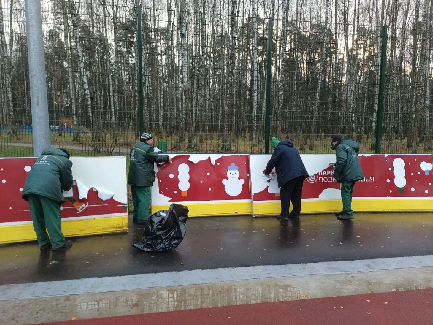 каток, реконструкция, Центральный парк, Ногинск, Богородский городской округ, вертикалки