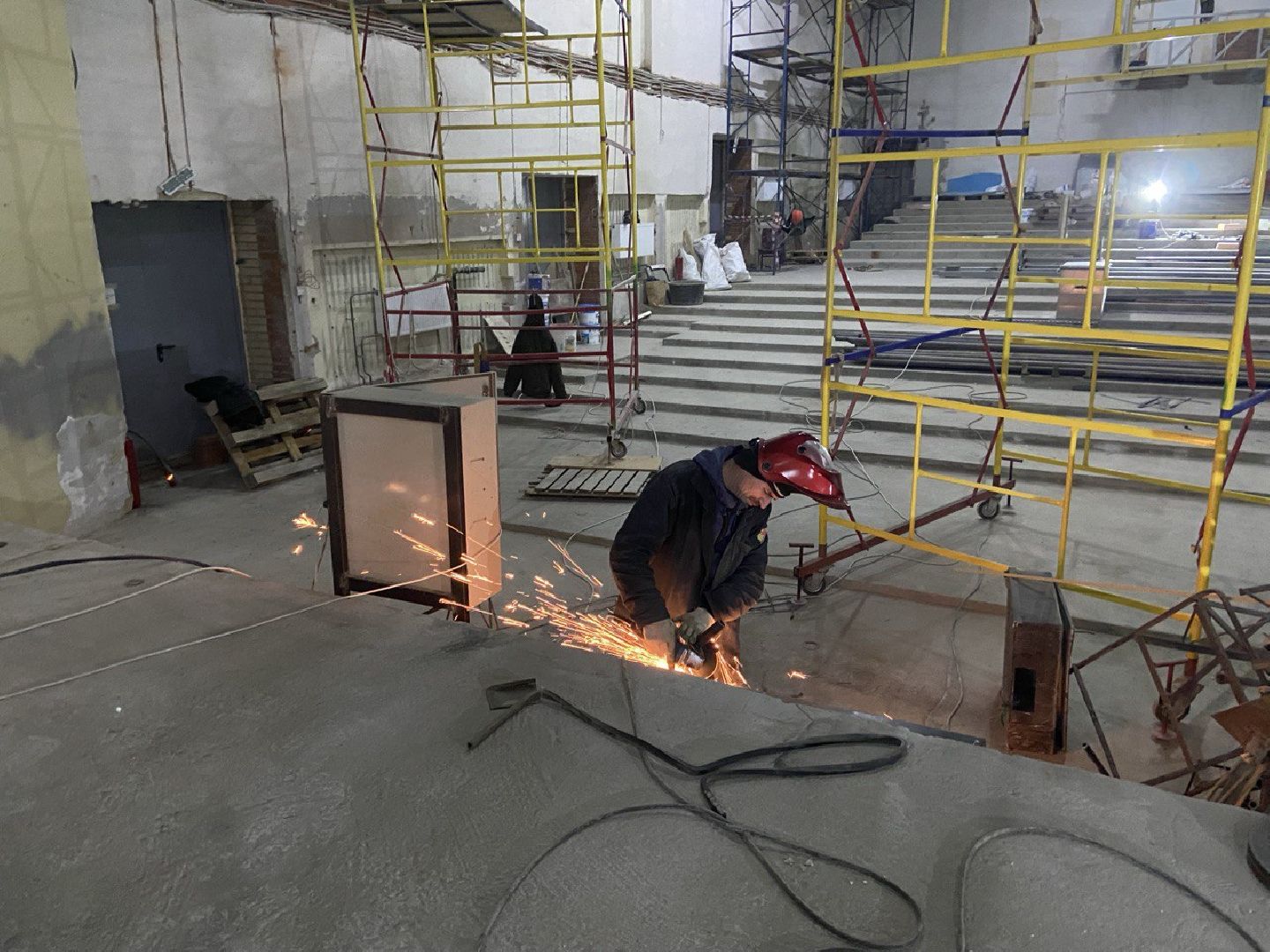 Строители, Строительство, ГДКиС Мир, Домодедово, Культура, Подмосковье, Капитальный ремонт, Реконструкция,