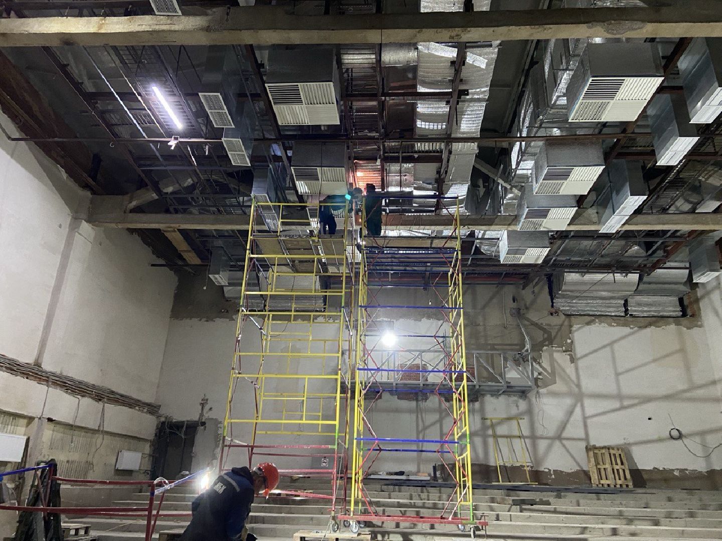 Строители, Строительство, ГДКиС Мир, Домодедово, Культура, Подмосковье, Капитальный ремонт, Реконструкция,