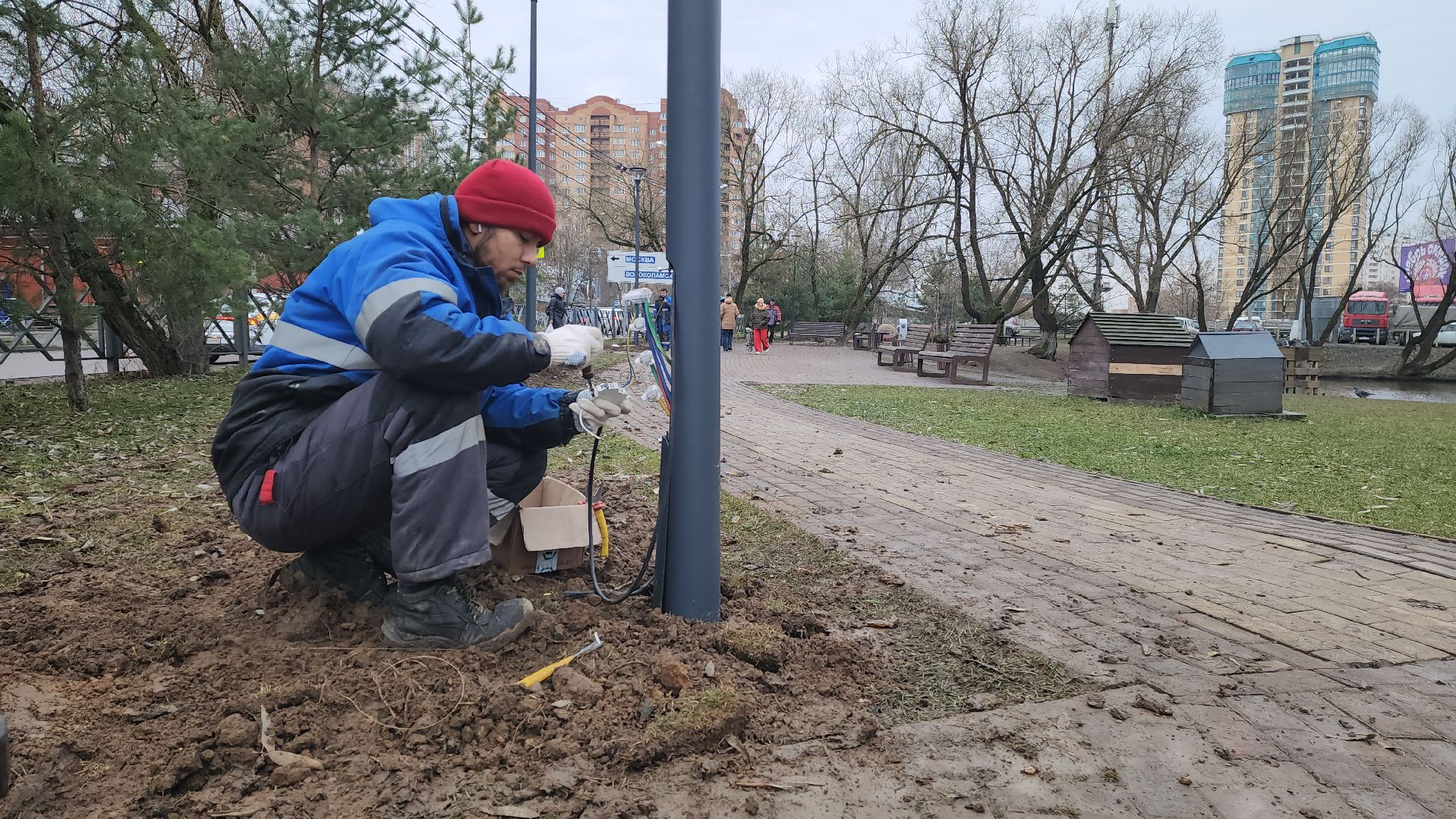 красногорск, освещение, вертикалка,вертикальное видео, благоустройство, выездная администрация, итоги выездной администрации,