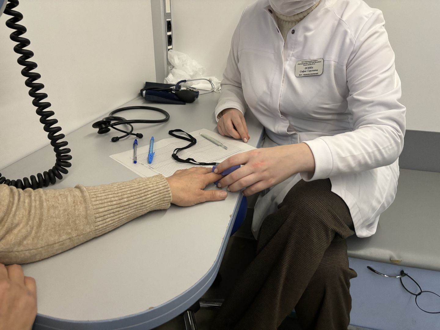 вакцинация, грипп, мобильный пункт вакцинации, Балашиха, Заря