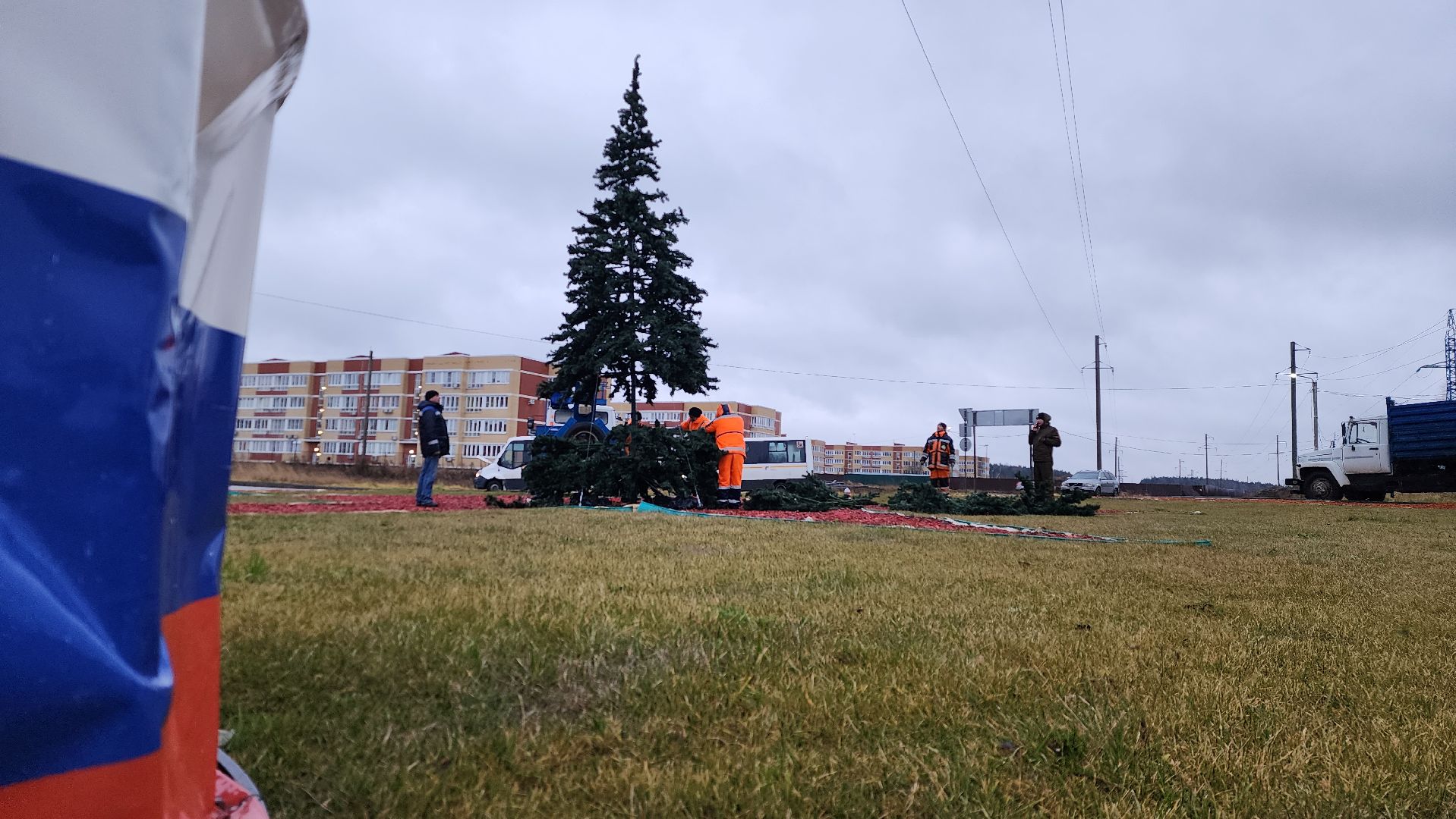 истра, благоустройство, новогодняя елка, вертикалки,
