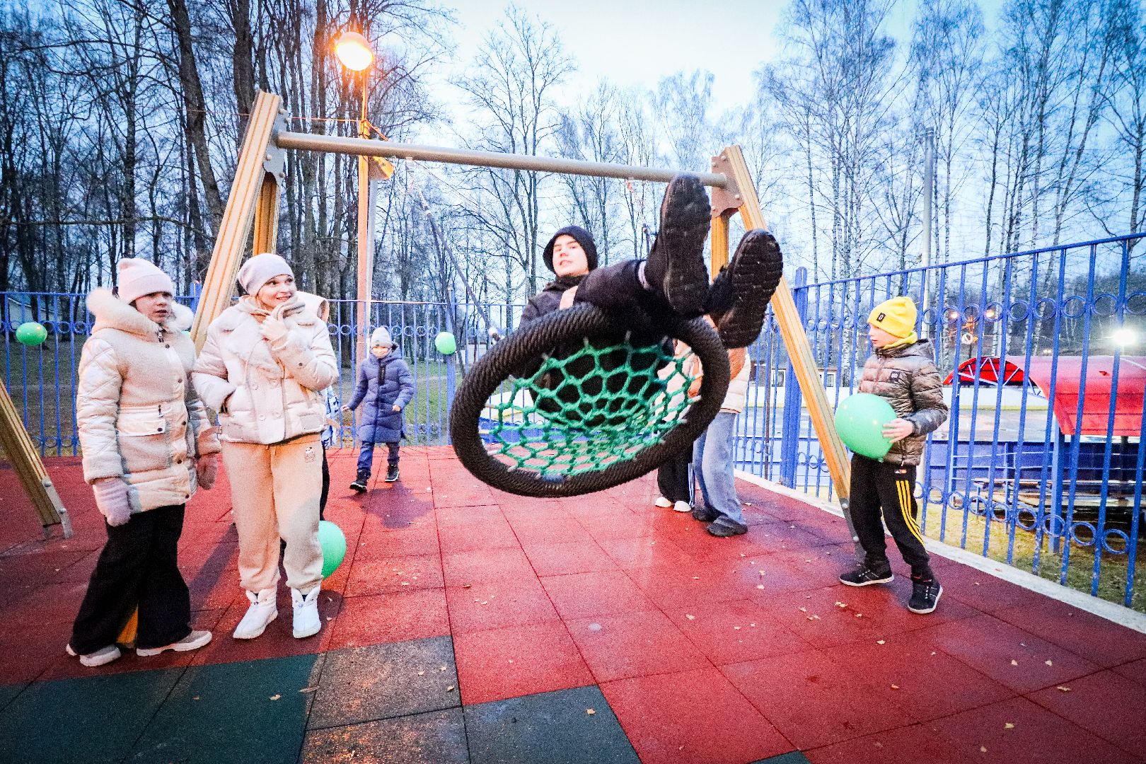 Клин, общество, благоустройство, детская игровая площадка, вертикалки,