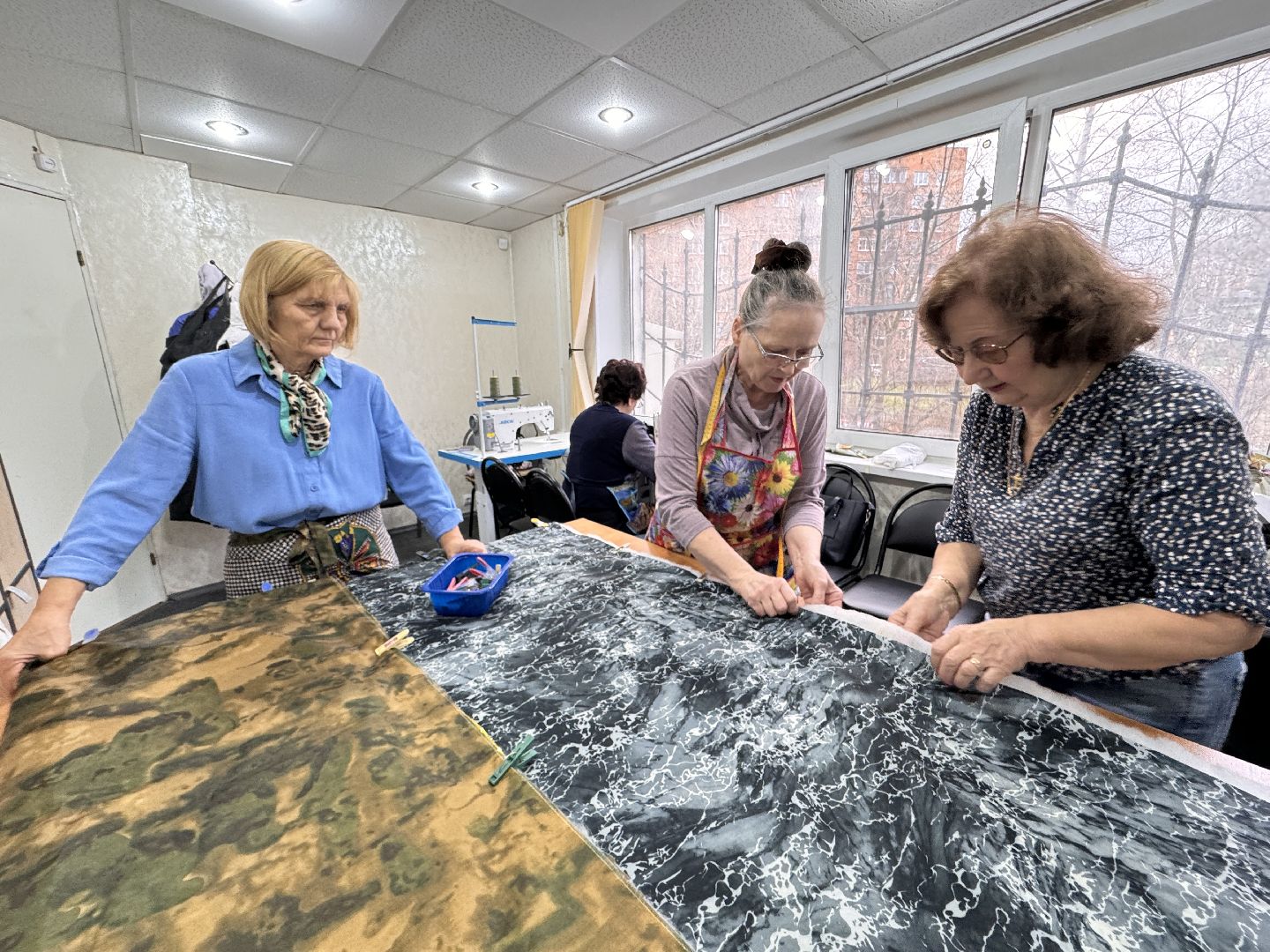 Одинцовские волонтеры, СВО, Антидроновые одеяла,