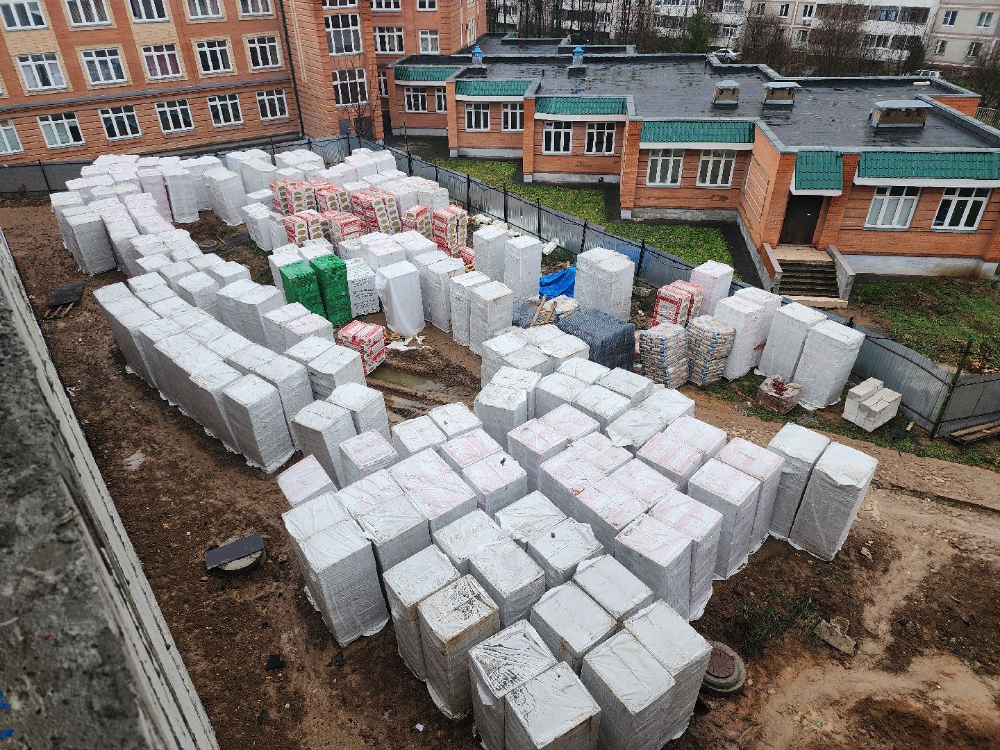 подмосковье, чехов, школа 3, строительство школы, вертикалки,