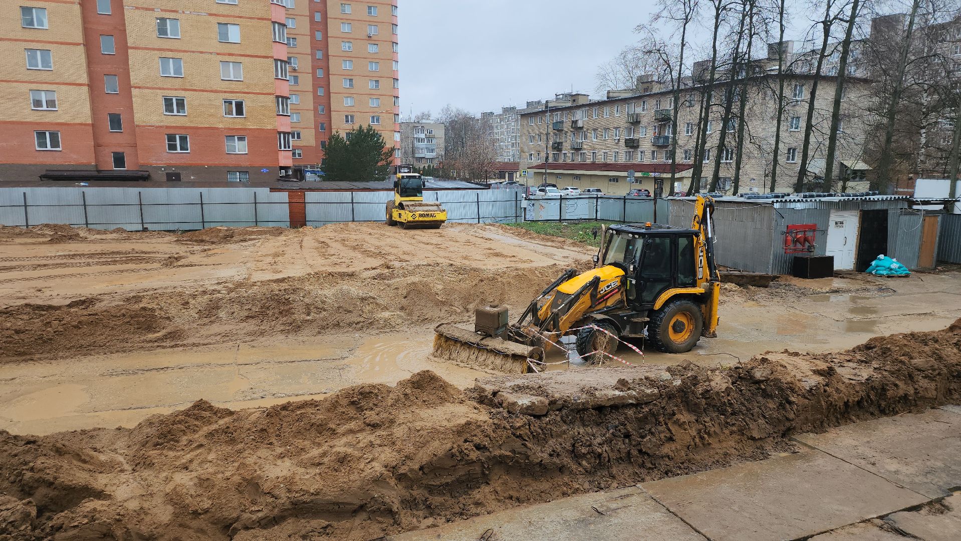 подмосковье, чехов, школа 3, строительство школы, вертикалки,