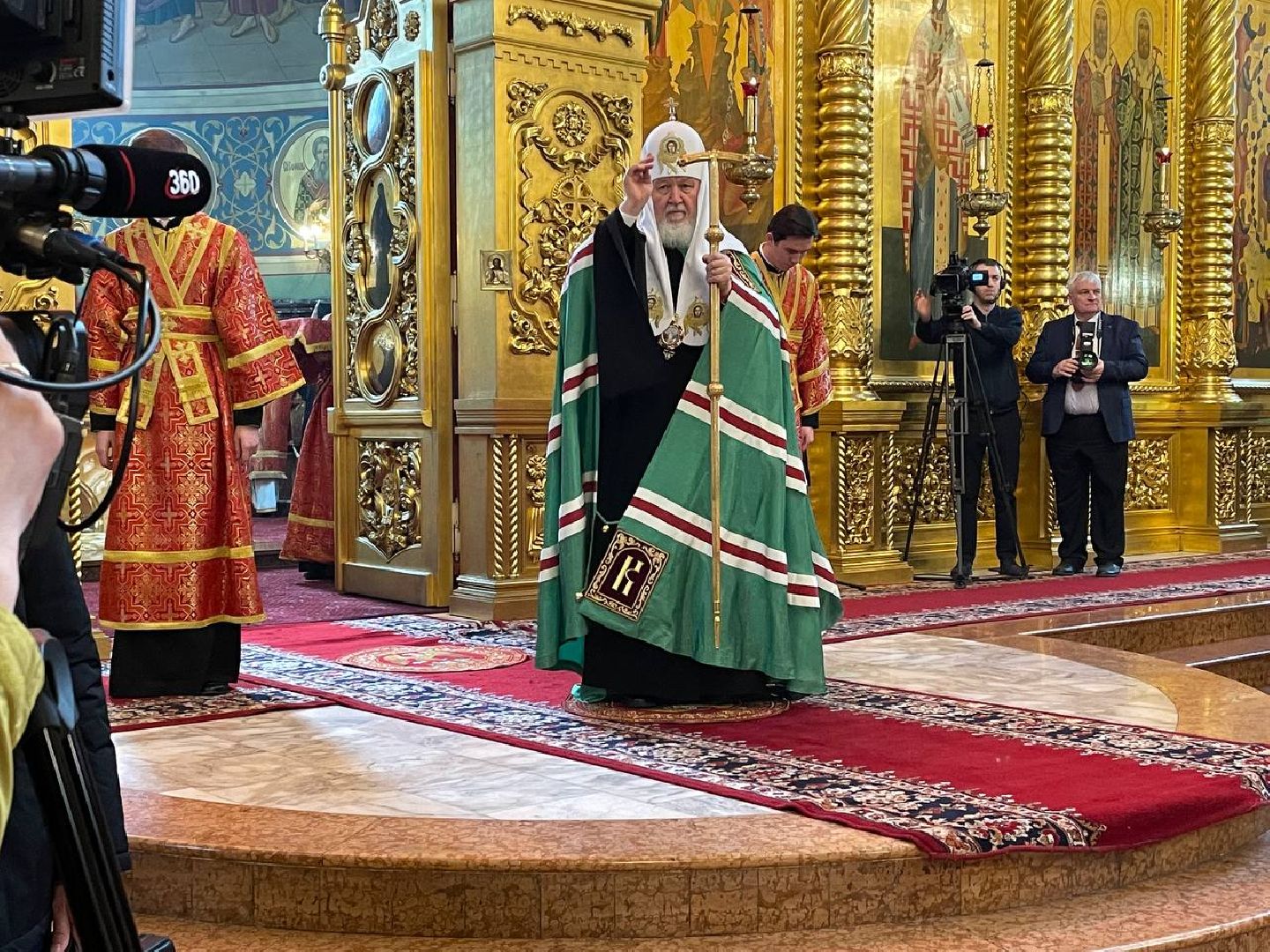 Литургия, патриарх, Дзержинский, Николо-Угрешский монастырь