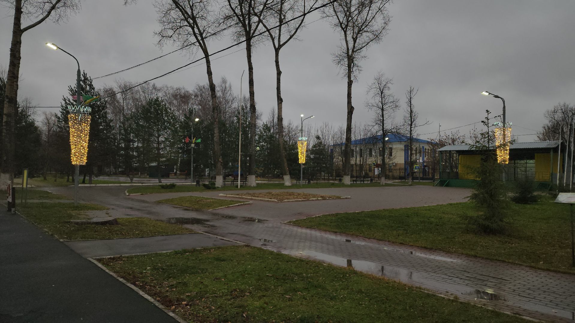 ступино, новый год, парки подмосковья, вертикалки,