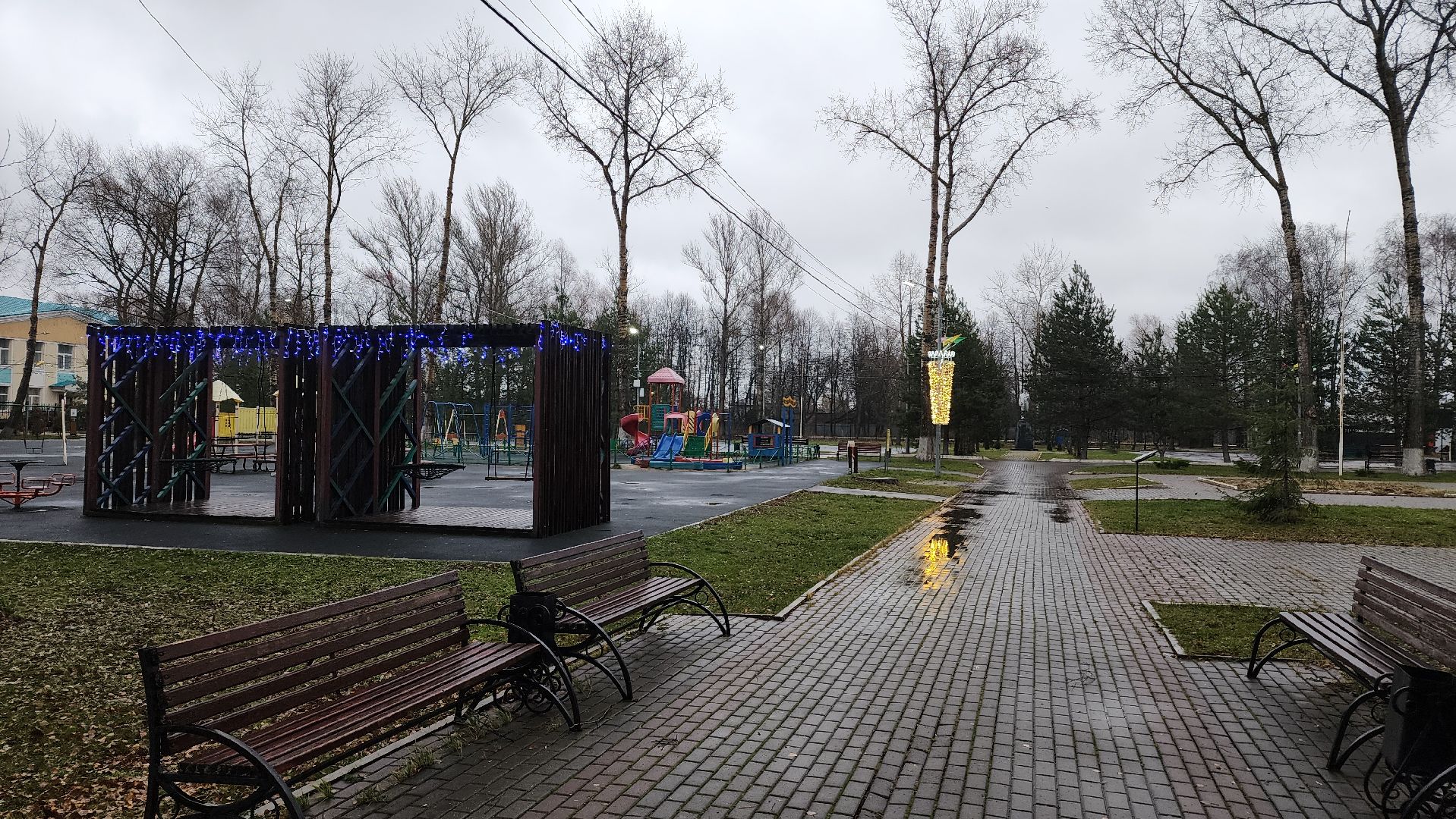 ступино, новый год, парки подмосковья, вертикалки,