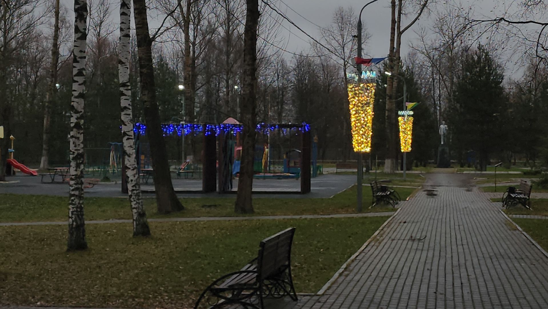 ступино, новый год, парки подмосковья, вертикалки,