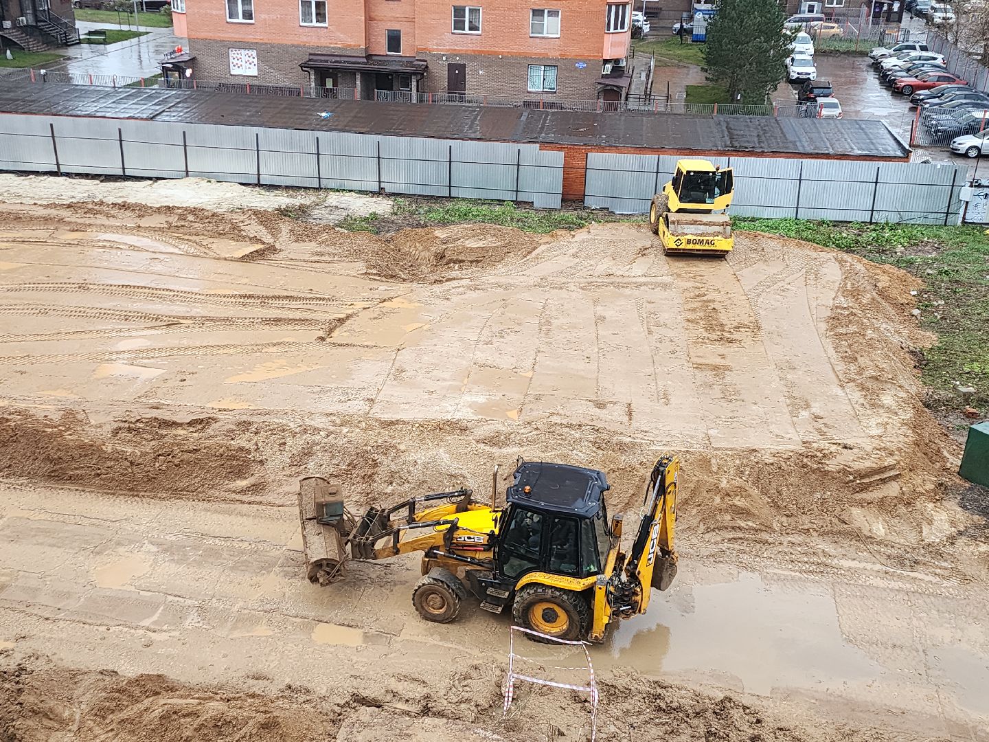 чехов, подмосковье, строительство, спорт площадка, баскетбол, волейбол, вертикалки,