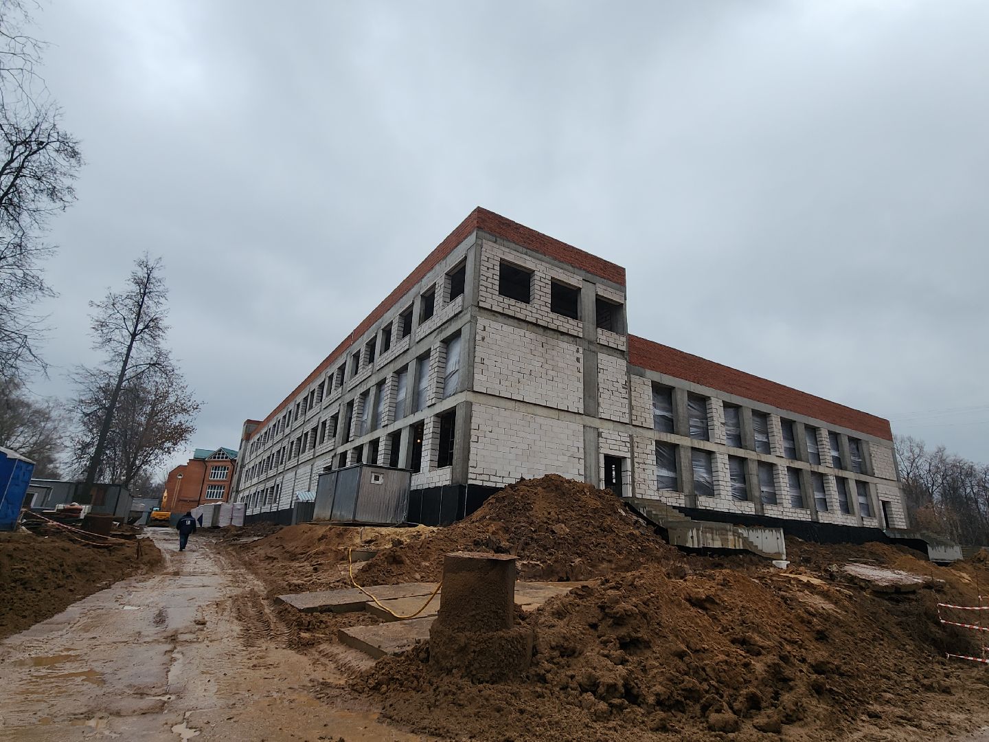 чехов, подмосковье, строительство, спорт площадка, баскетбол, волейбол, вертикалки,