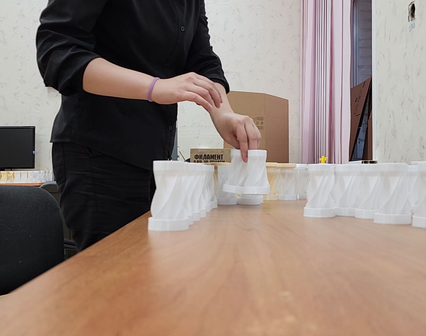 Дубна, Университет дубна, Фонд батальон, Производство деталей,