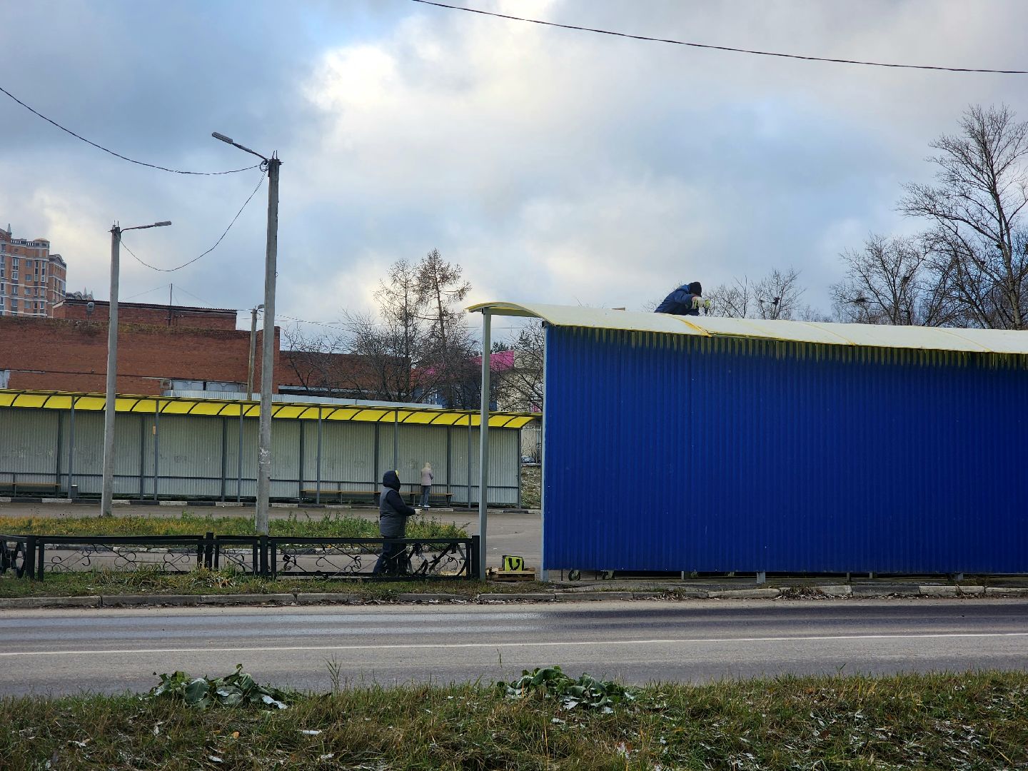 пущино, серпухов, ликвидация последствий непогоды,вертикалки,