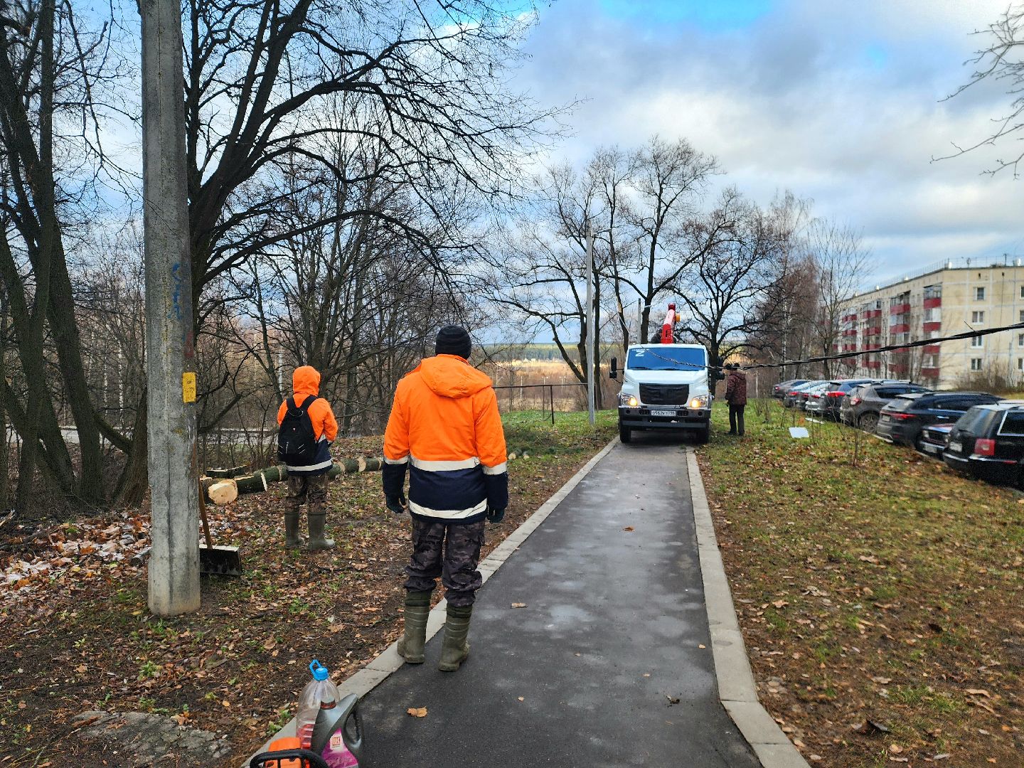 пущино, серпухов, ликвидация последствий непогоды,вертикалки,