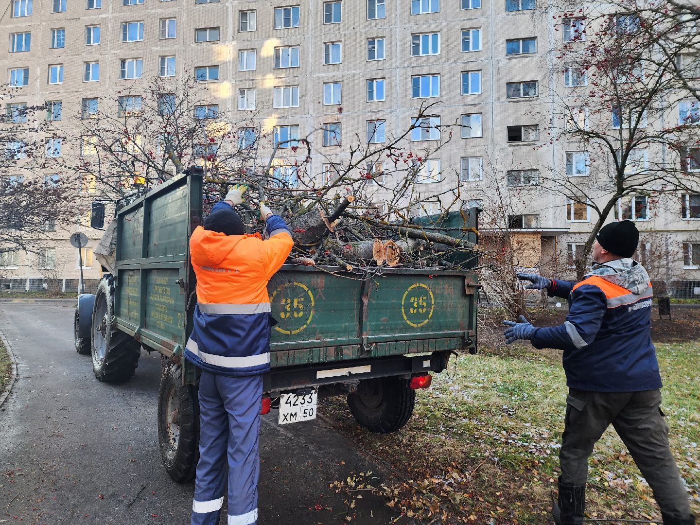 пущино, серпухов, ликвидация последствий непогоды,вертикалки,
