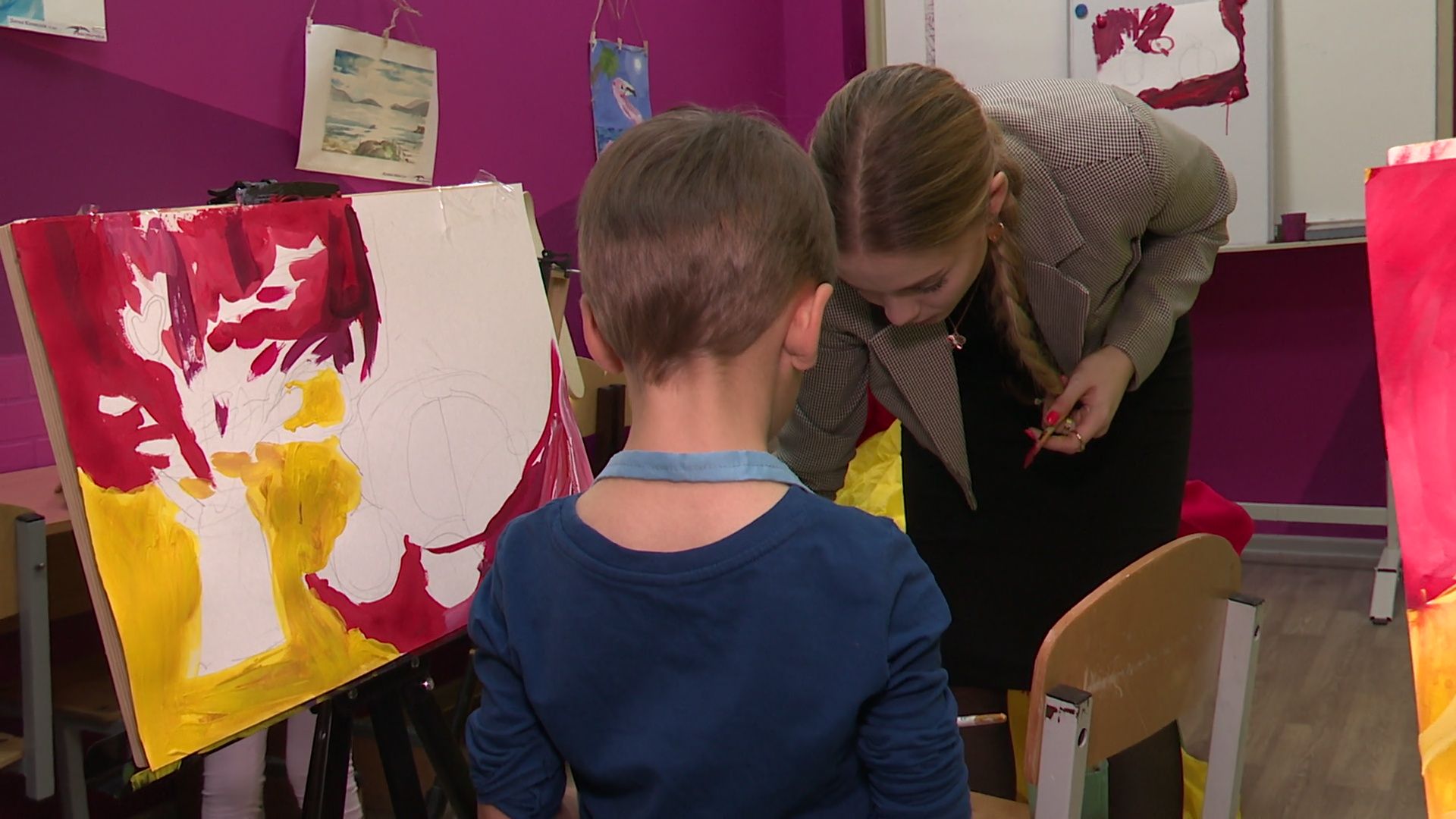 Реутов, вертикалки, День матери, студия ласточка, танцы, рисование, Мария Сарайкина,