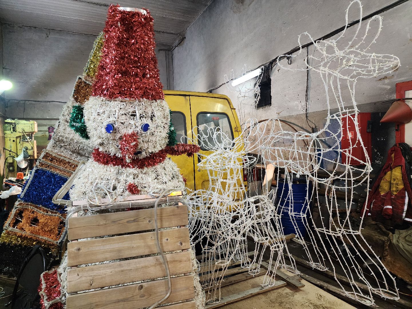 красноармейск, городской округ пушкинский, новогоднее настроение, украшение города, вертикалки,