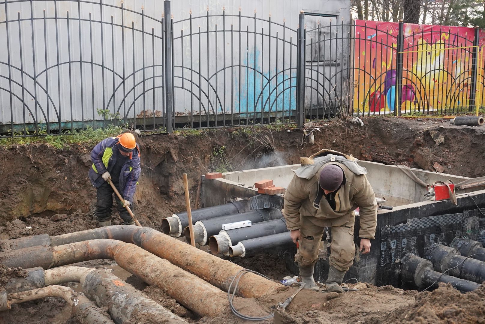 Павловский Посад, городской округ павловский посад, жкх, благоустройство, теплосеть, улица, вертикальное видео, вертикалка