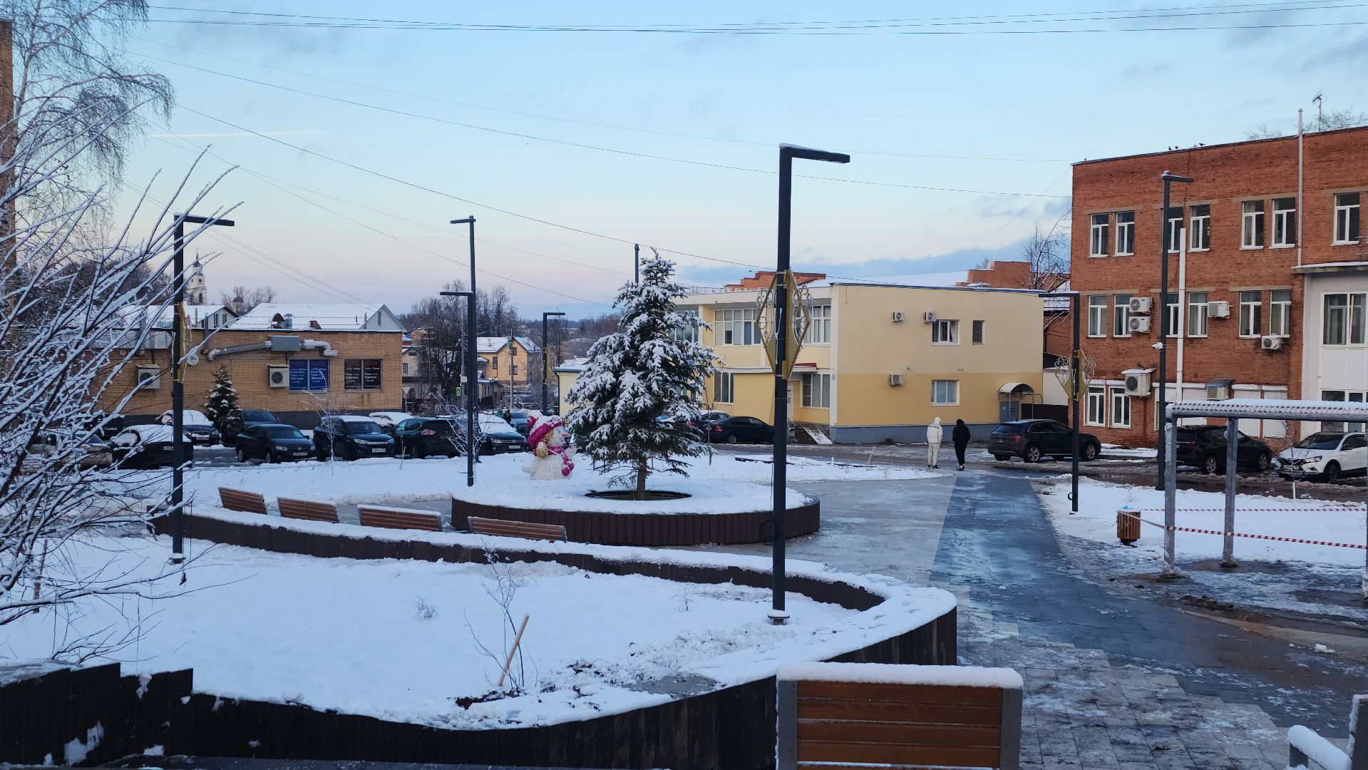 волоколамск, иллюминация, благоуйстройство, новогоднее настроение,