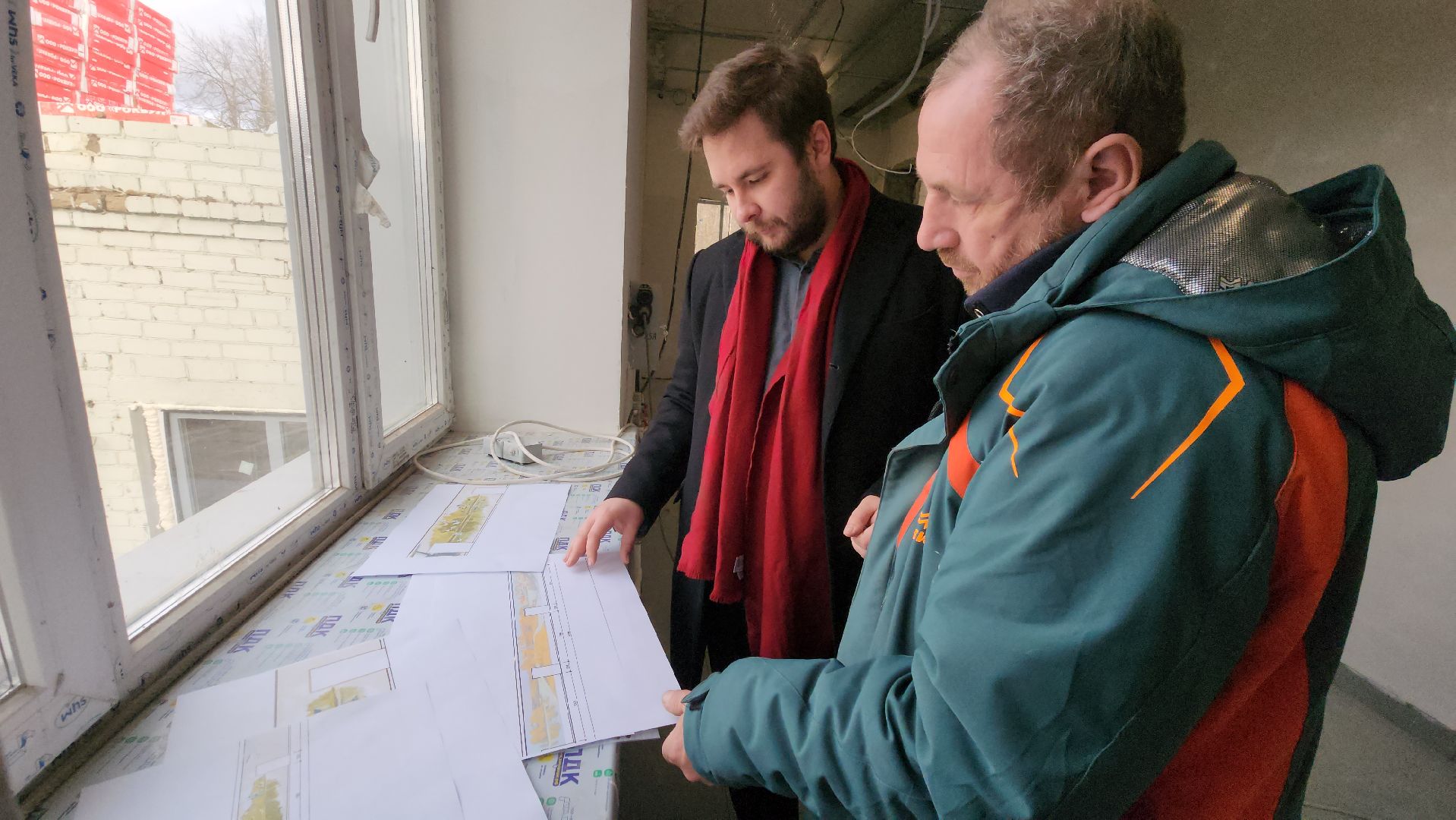 Монументальная живопись, Роспись стен, Лобня, вертикалки,