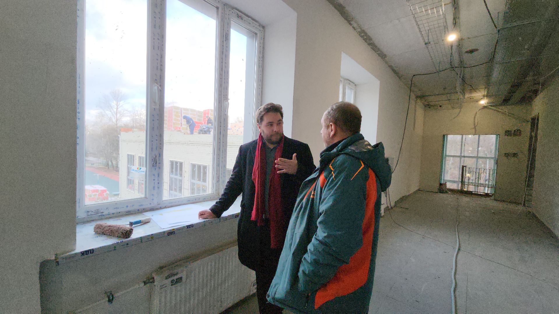 Монументальная живопись, Роспись стен, Лобня, вертикалки,