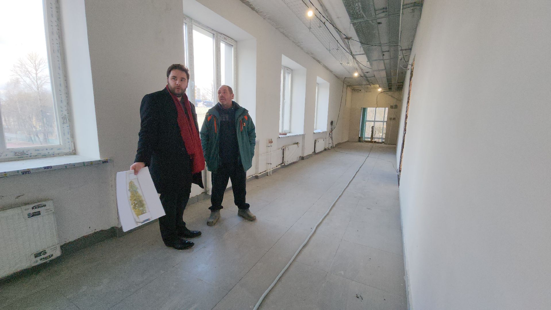 Монументальная живопись, Роспись стен, Лобня, вертикалки,