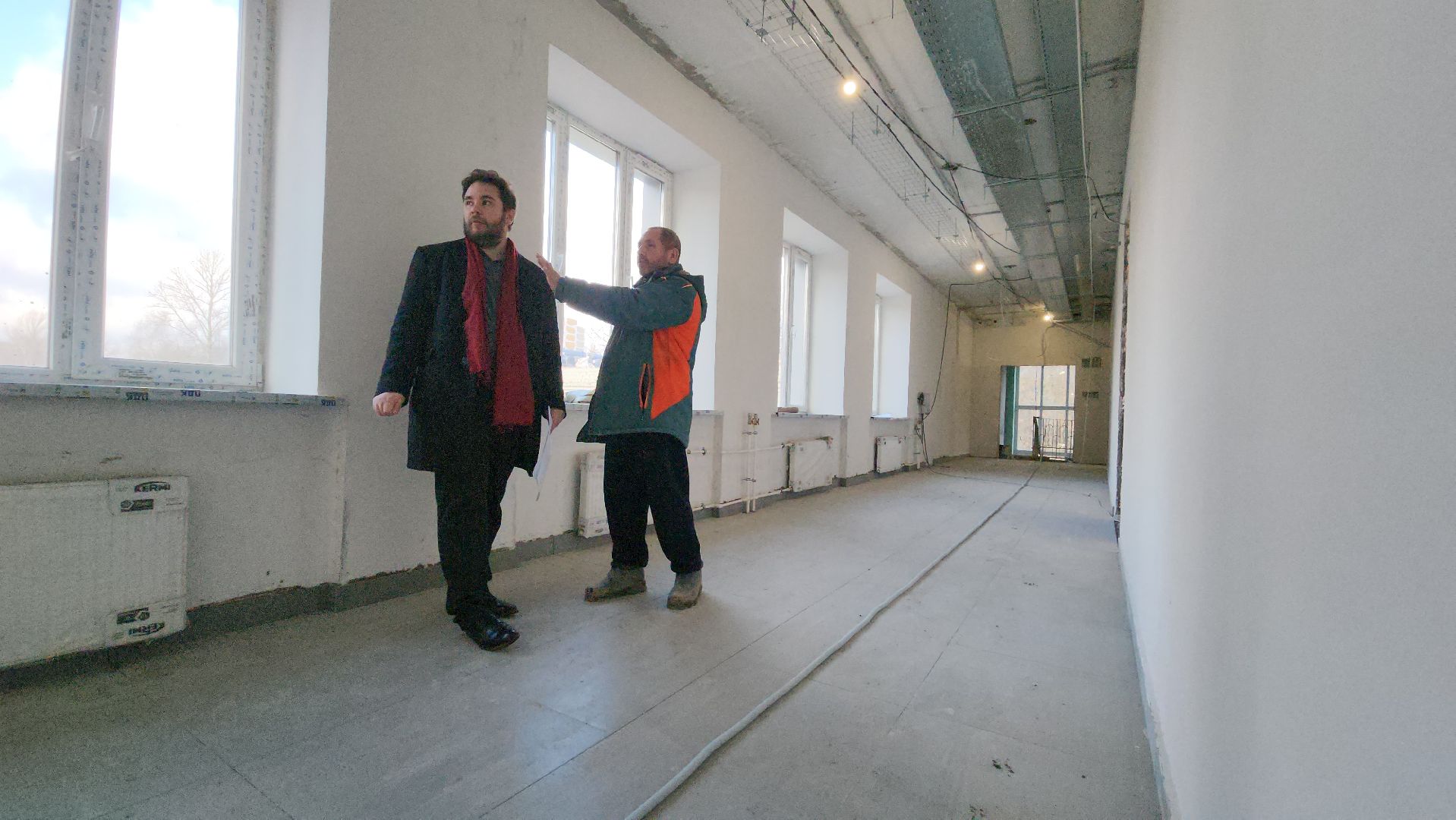 Монументальная живопись, Роспись стен, Лобня, вертикалки,