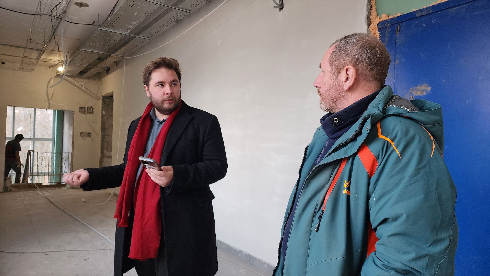 Монументальная живопись, Роспись стен, Лобня, вертикалки,