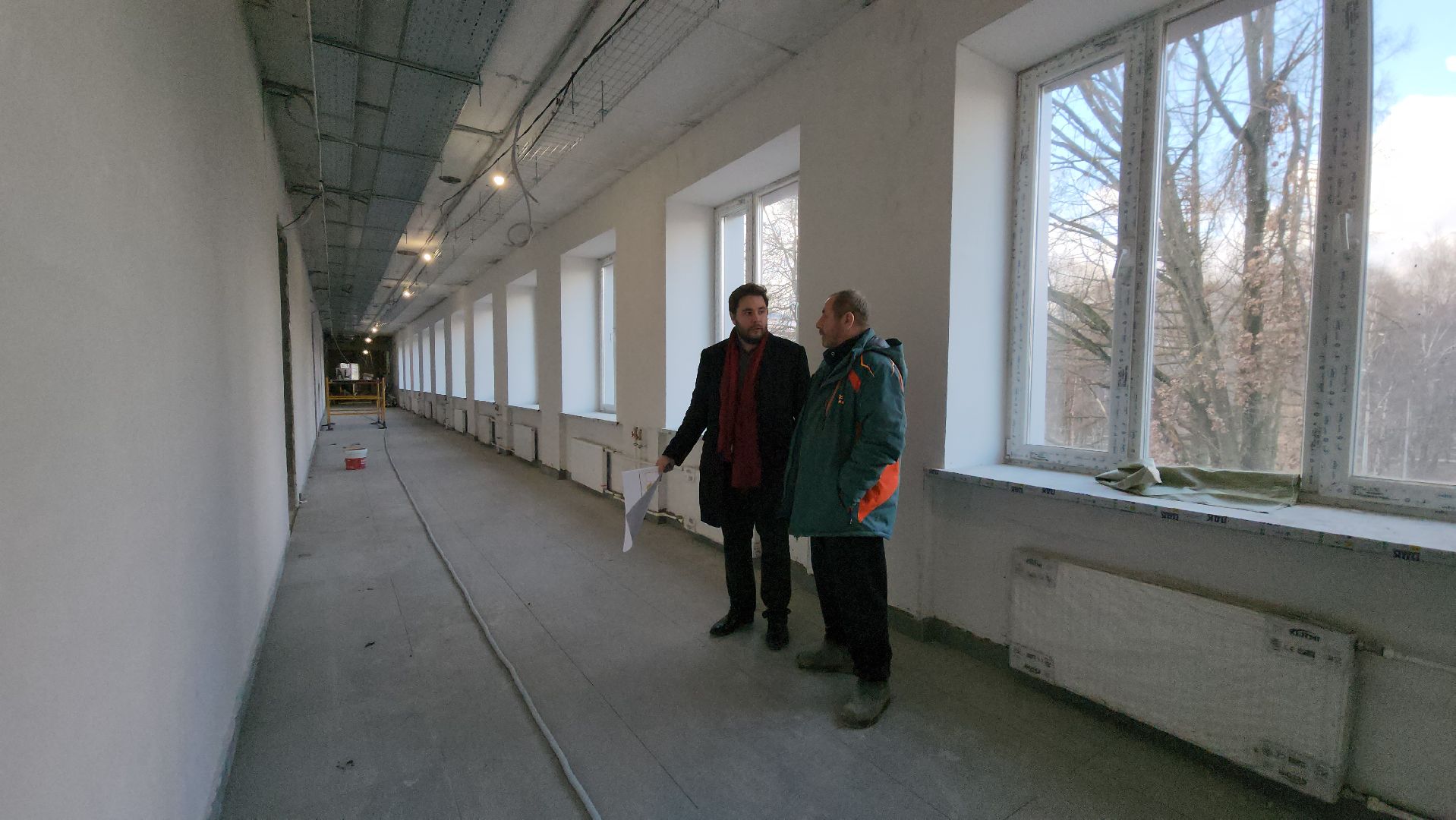 Монументальная живопись, Роспись стен, Лобня, вертикалки,