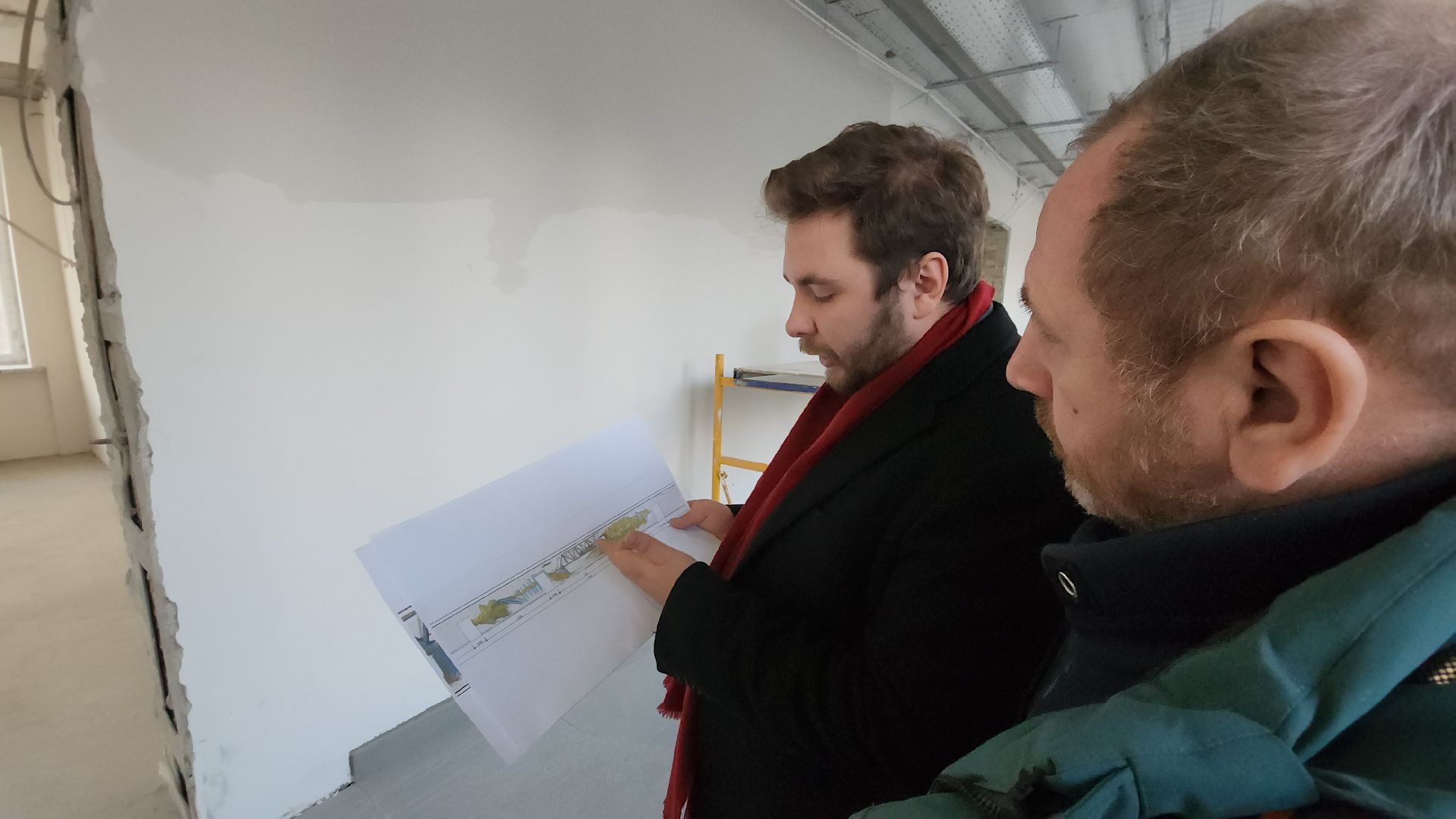 Монументальная живопись, Роспись стен, Лобня, вертикалки,